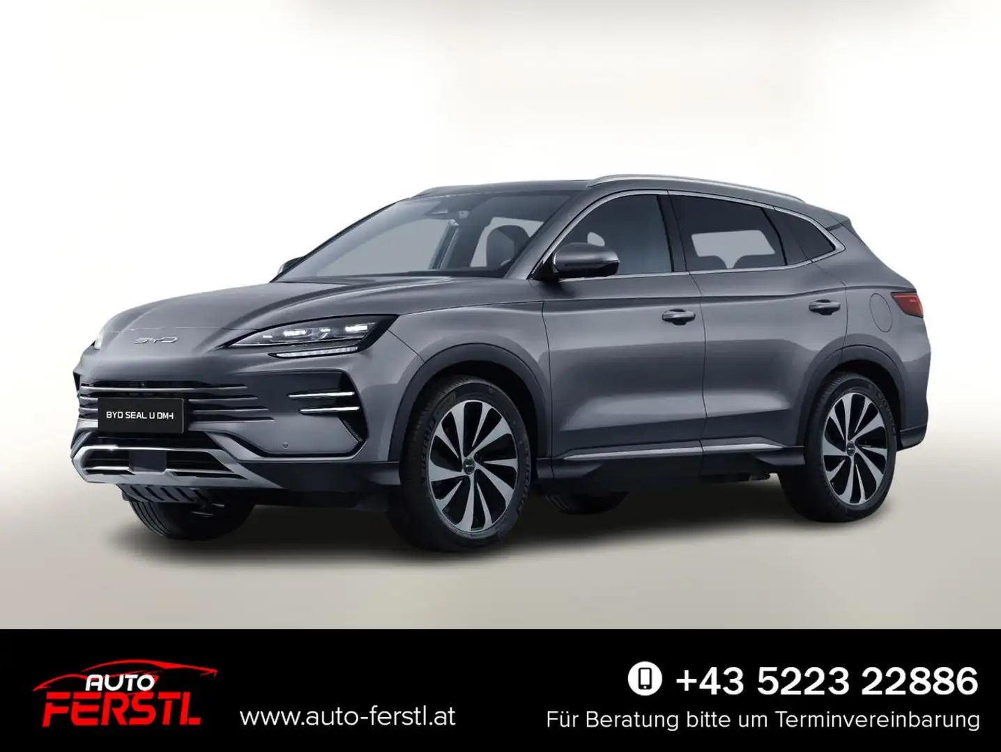 BYD Seal U DM-i Design 324 4x4 Pano 360Kam Leder ACC 96 kW... Grau - 1