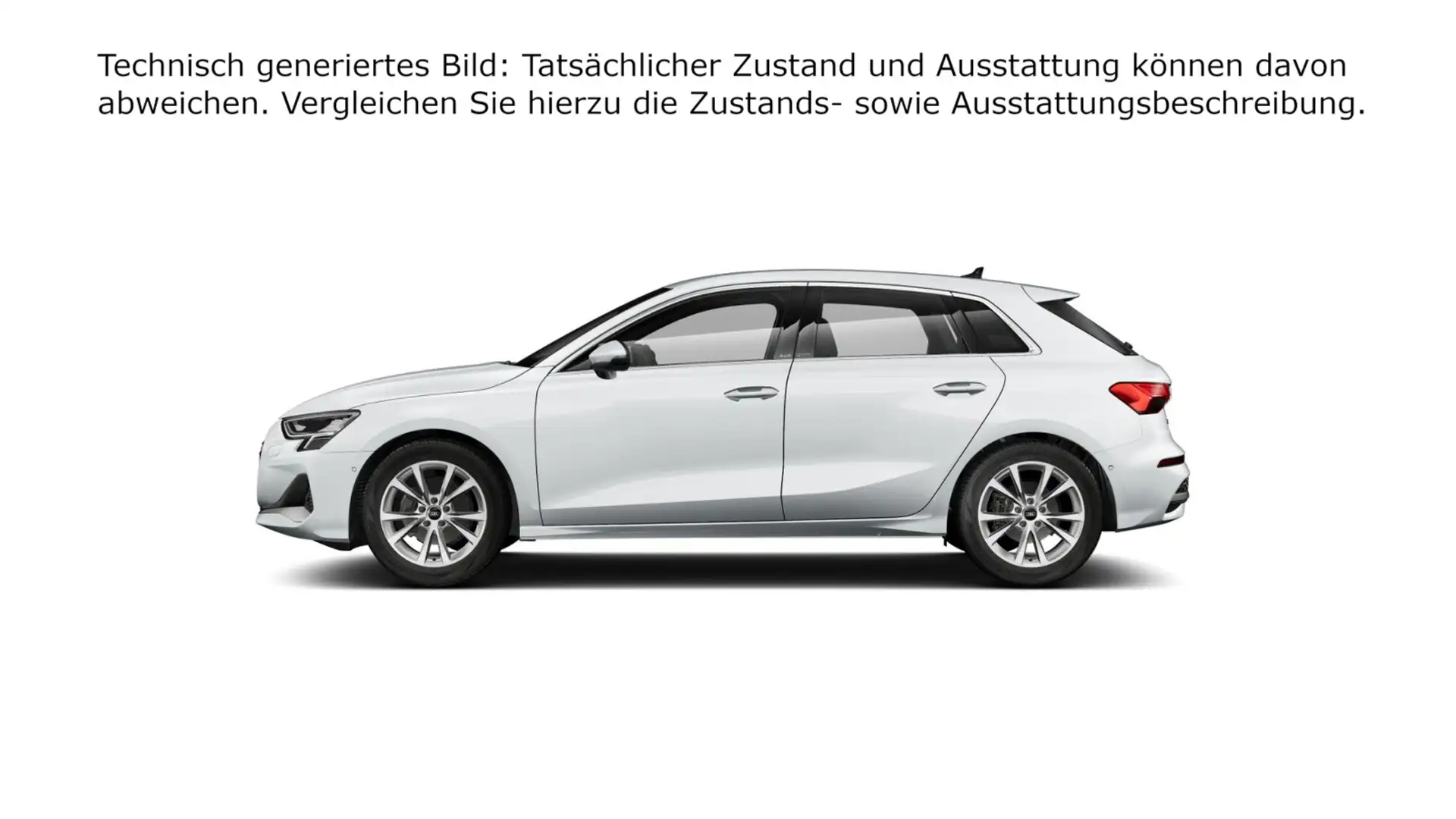 Audi A3 35 TDI advanced S tronic RFK MMI SH Weiß - 2