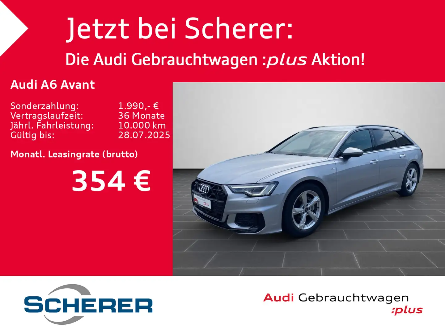 Audi A6 S line 40TDI S tronic SHZ MATRIX HUD NA Schwarz - 1