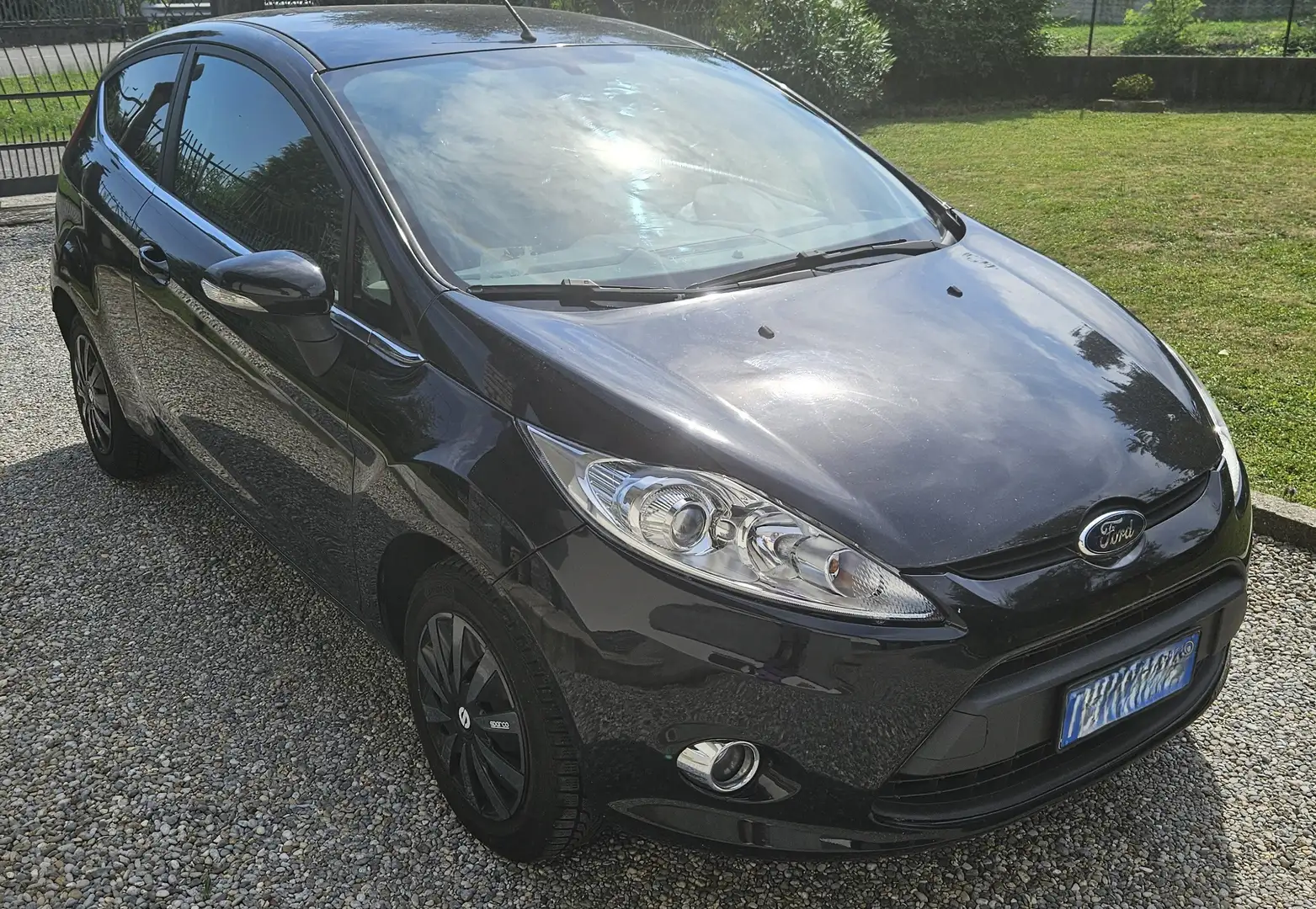 Ford Fiesta Fiesta VI 2008 3p 1.4 tdci + Nero - 2