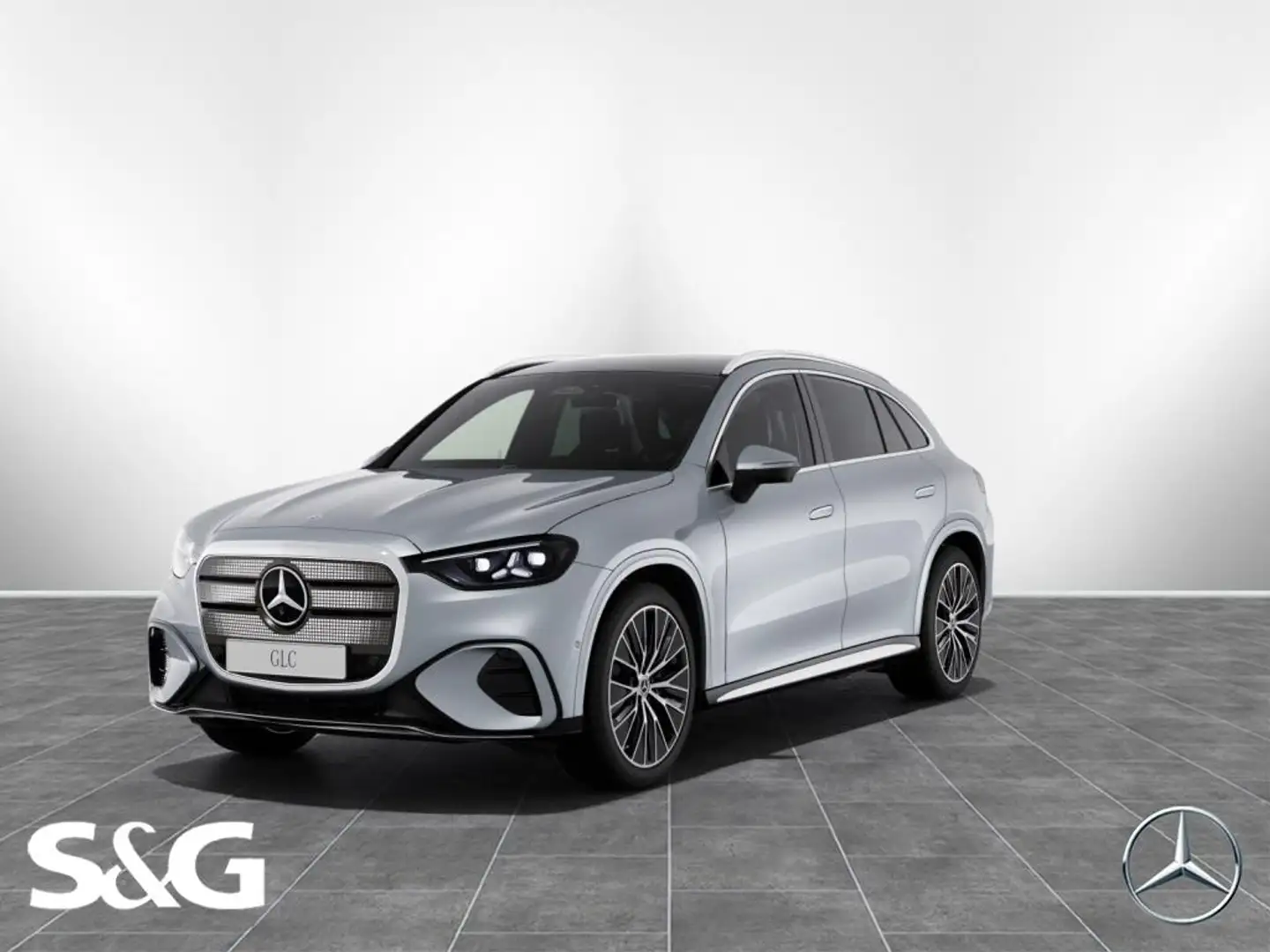 Mercedes-Benz GLC 400 4M AMG MBUX+Rükam+DIG-LED+Pano+21+Totwi Plateado - 1