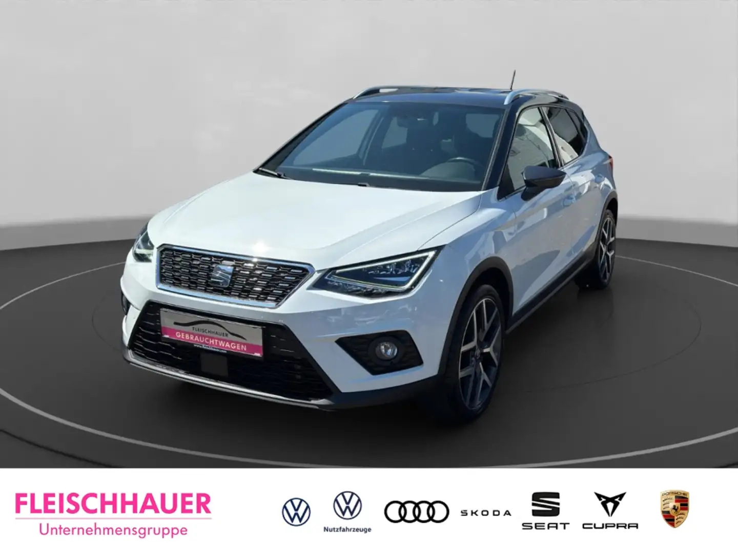 SEAT Arona XCELLENCE 1.0 TSI GRA+PDC+KLIMA+SHZ+LED+RFK+DAB+NA Bílá - 1