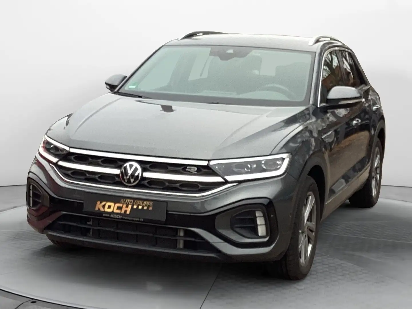 Volkswagen T-Roc 2.0TSI R-Line 4M DSG AHK Navi LED Kamera Grau - 2