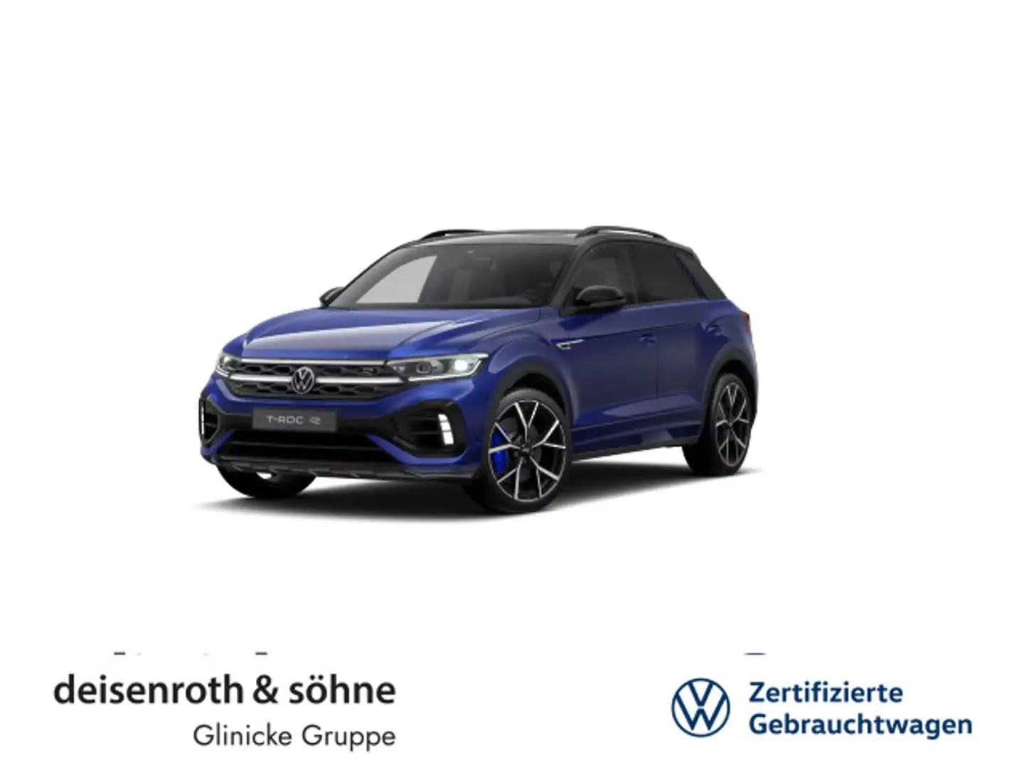 Volkswagen T-Roc T-ROC R Akrapovic/AHK/Matrix/Pano/Nav/Kam/Leder/ Blau - 1