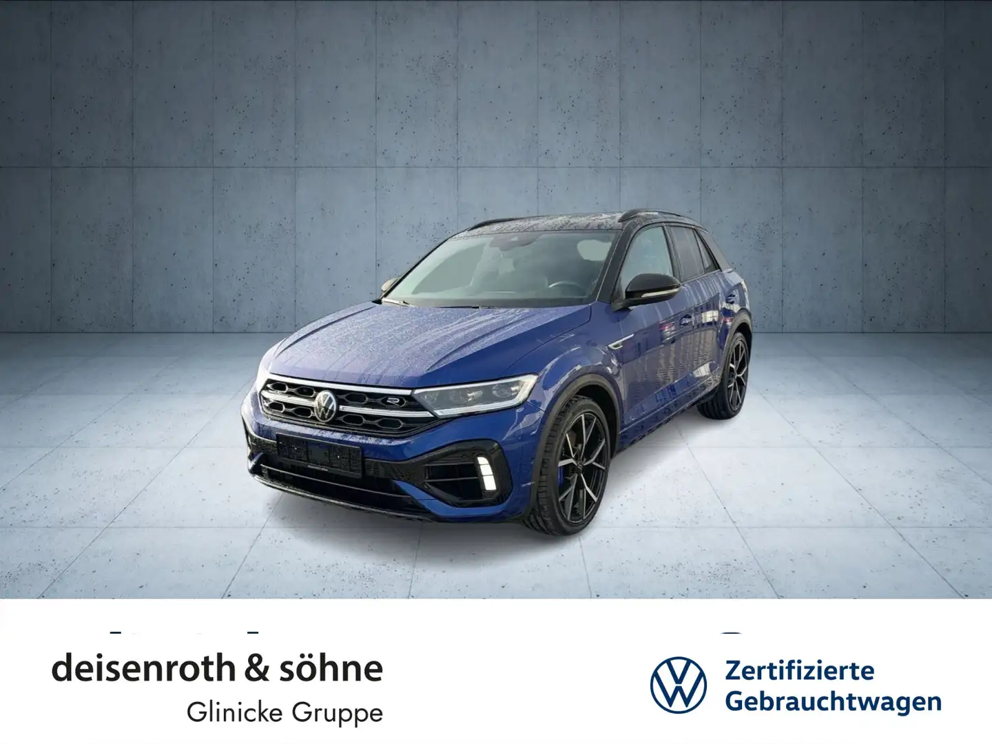 Volkswagen T-Roc T-ROC R Akrapovic/AHK/Matrix/Pano/Nav/Kam/Leder/ Blau - 1