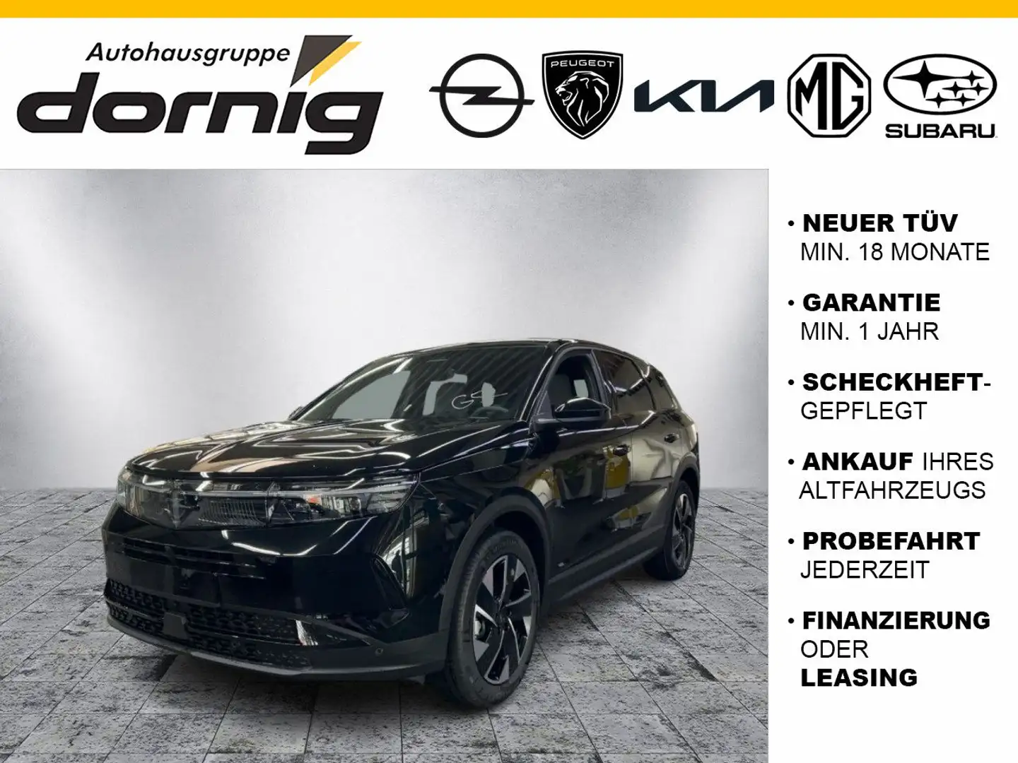 Opel Grandland X Grandland GS Hybrid *NP* Schwarz - 1