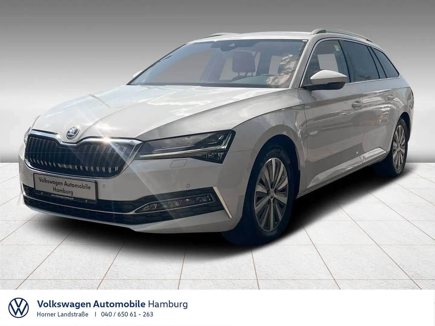 Skoda Superb Combi 1.4 TSI DSG Style iV AHK Navi Blanc - 1