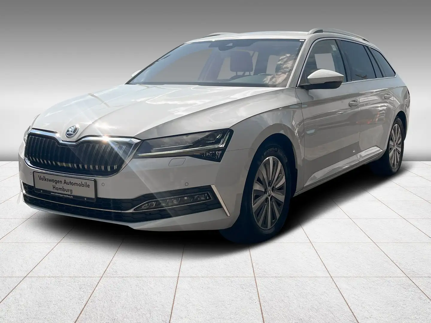 Skoda Superb Combi 1.4 TSI DSG Style iV AHK Navi Blanc - 2