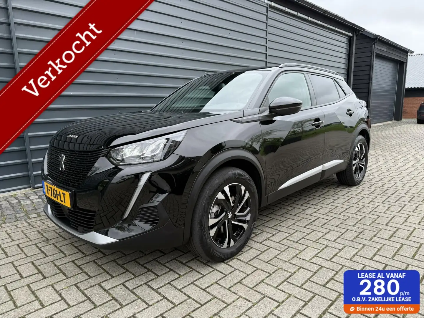 Peugeot e-2008 EV Allure Pack 50 kWh SOH 97% 360 Camera Navi Nero - 1