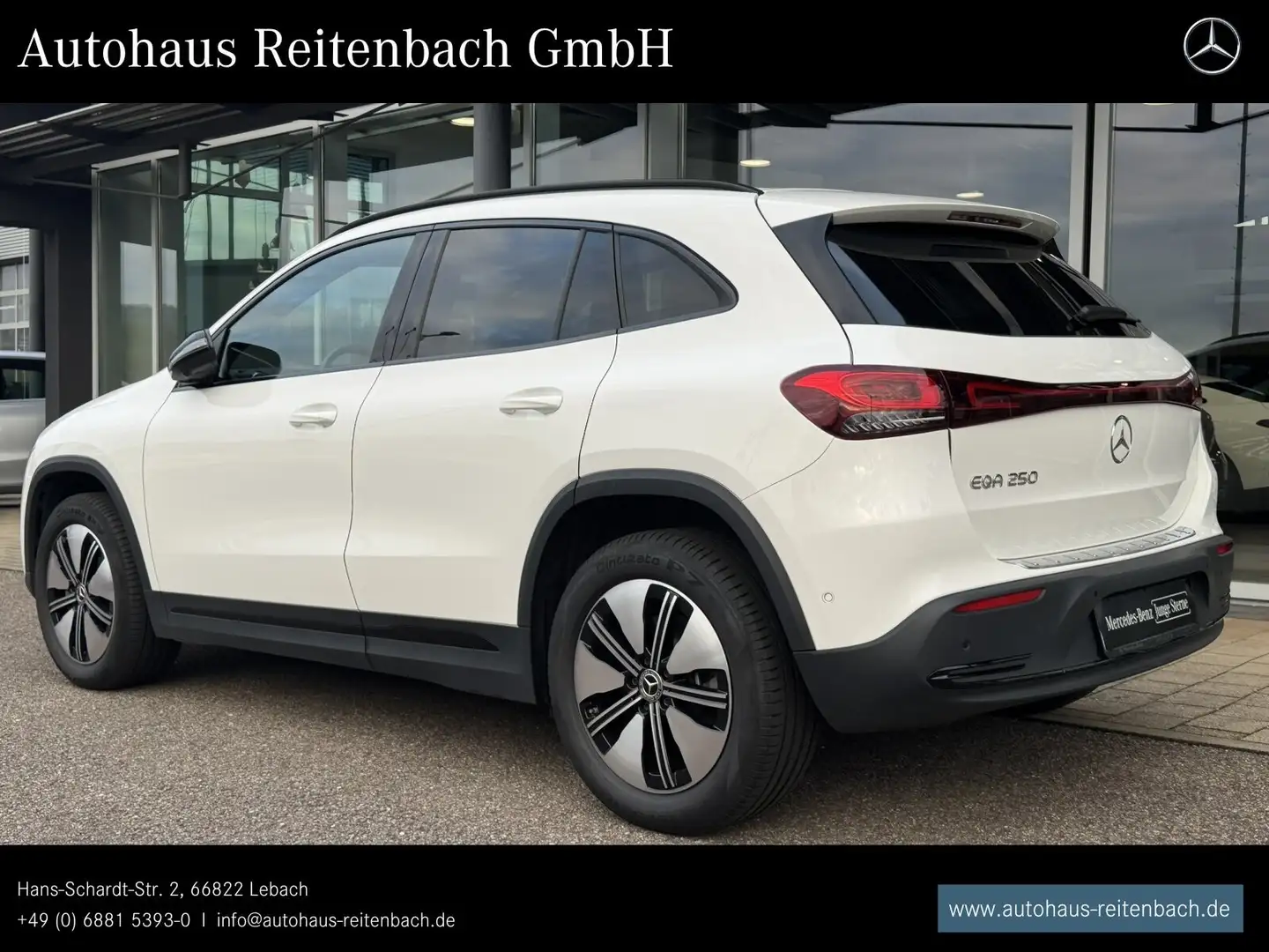 Mercedes-Benz EQA 250 EQA250 PROGRESSIVE+PANO+AHK LED+TOTWI+360°+NIGHT Blanc - 2