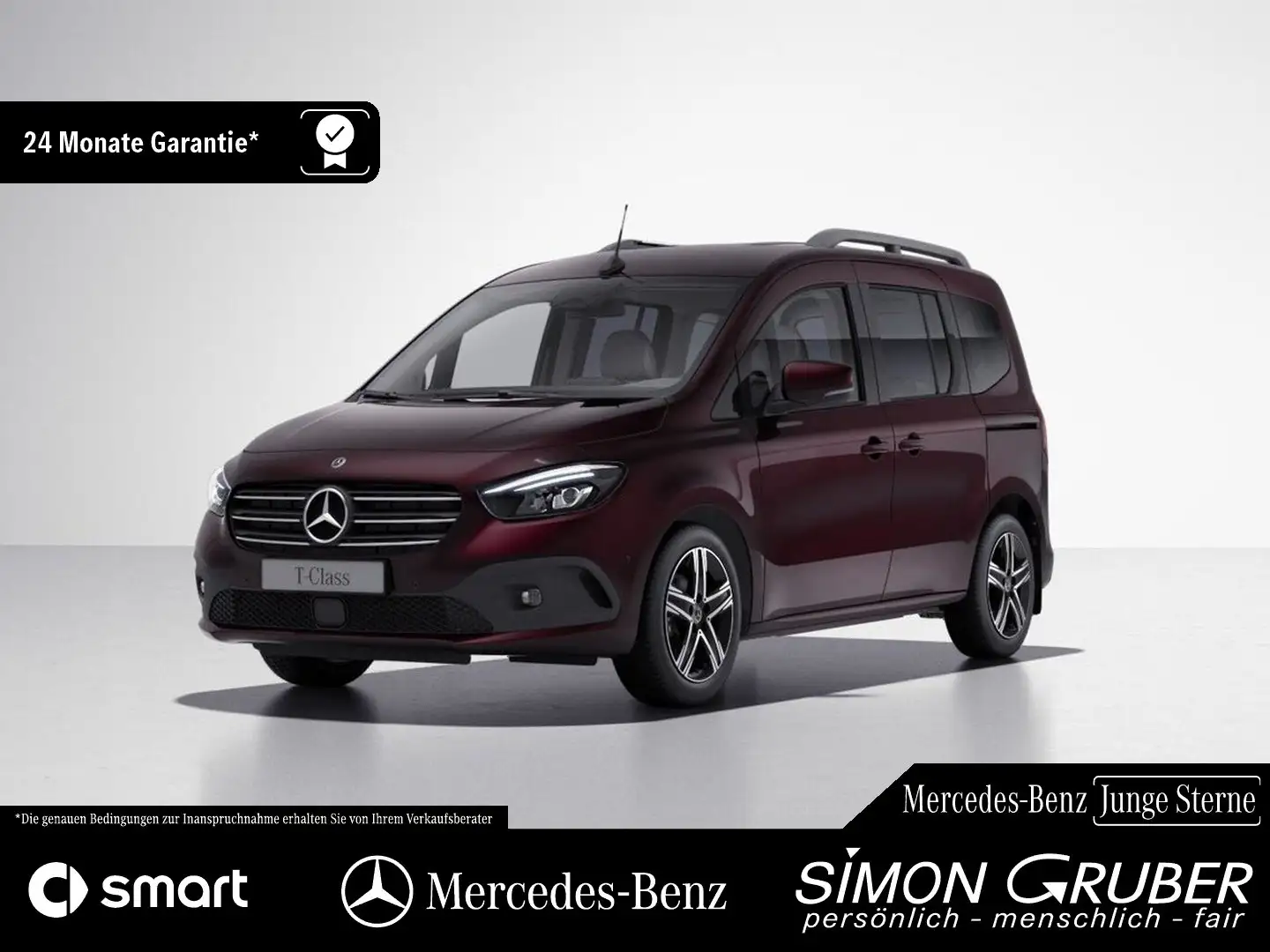 Mercedes-Benz T-Klasse T 180 PROGRESSIVE Automatik Navi LED Kamera Rot - 1