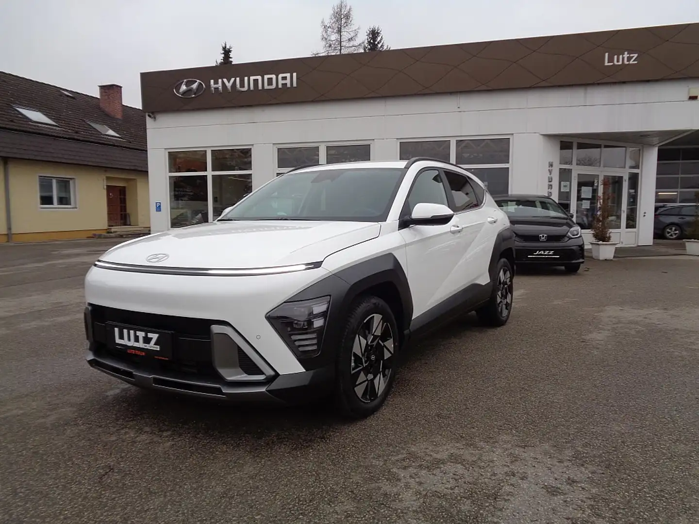 Hyundai KONA Kona 1,6 T-GDi 2WD Go Plus DCT Aut. Weiß - 1