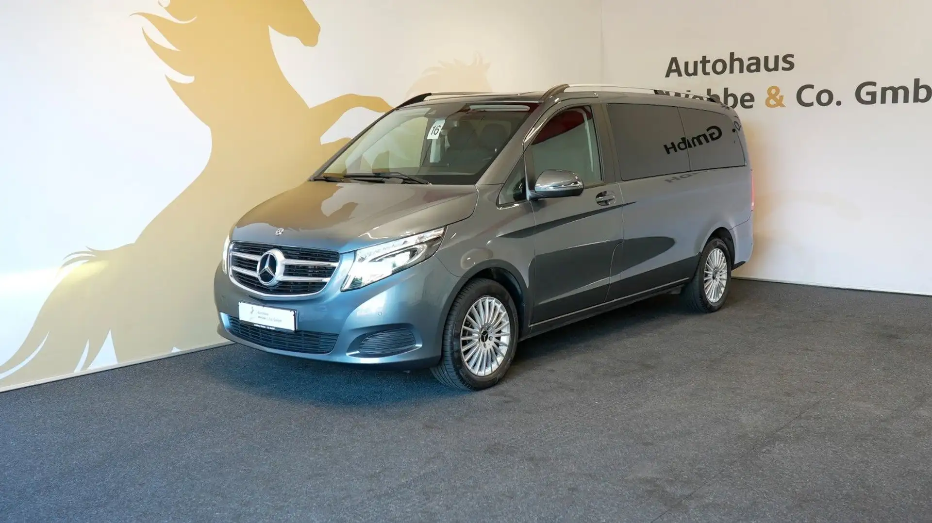 Mercedes-Benz V 250 Lang EDITION Business LED Navi Kamera AHK Gris - 1