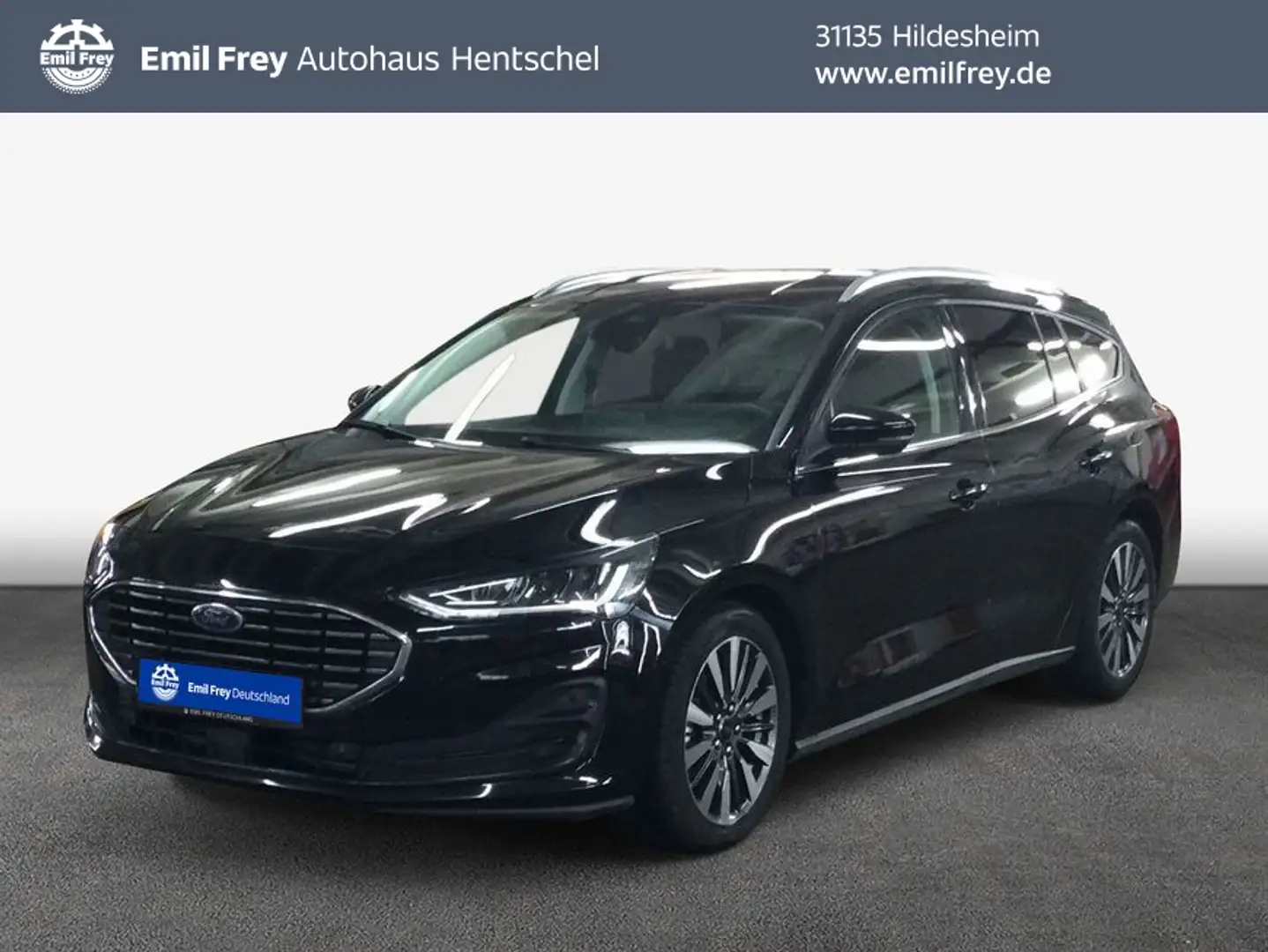 Ford Focus Turnier 1.0 EcoBoost Hybrid Aut. TITANIUM Zwart - 1