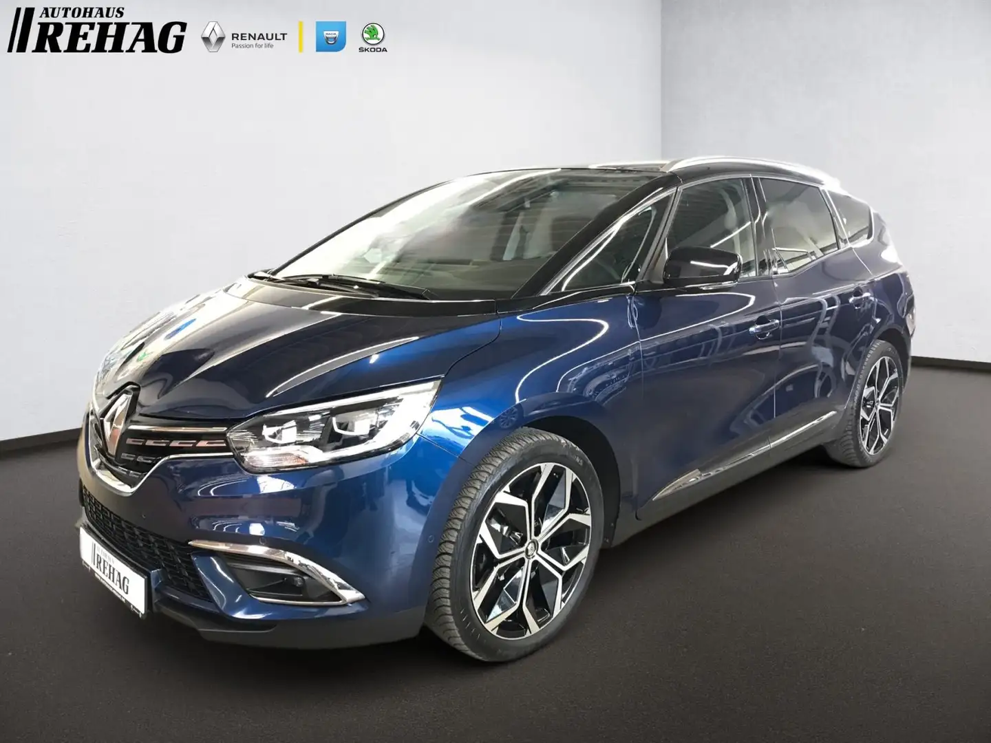 Renault Grand Scenic Techno TCe 140 EDC *SITZHEIZUNG*PDC*KLIMA* Blu/Azzurro - 2