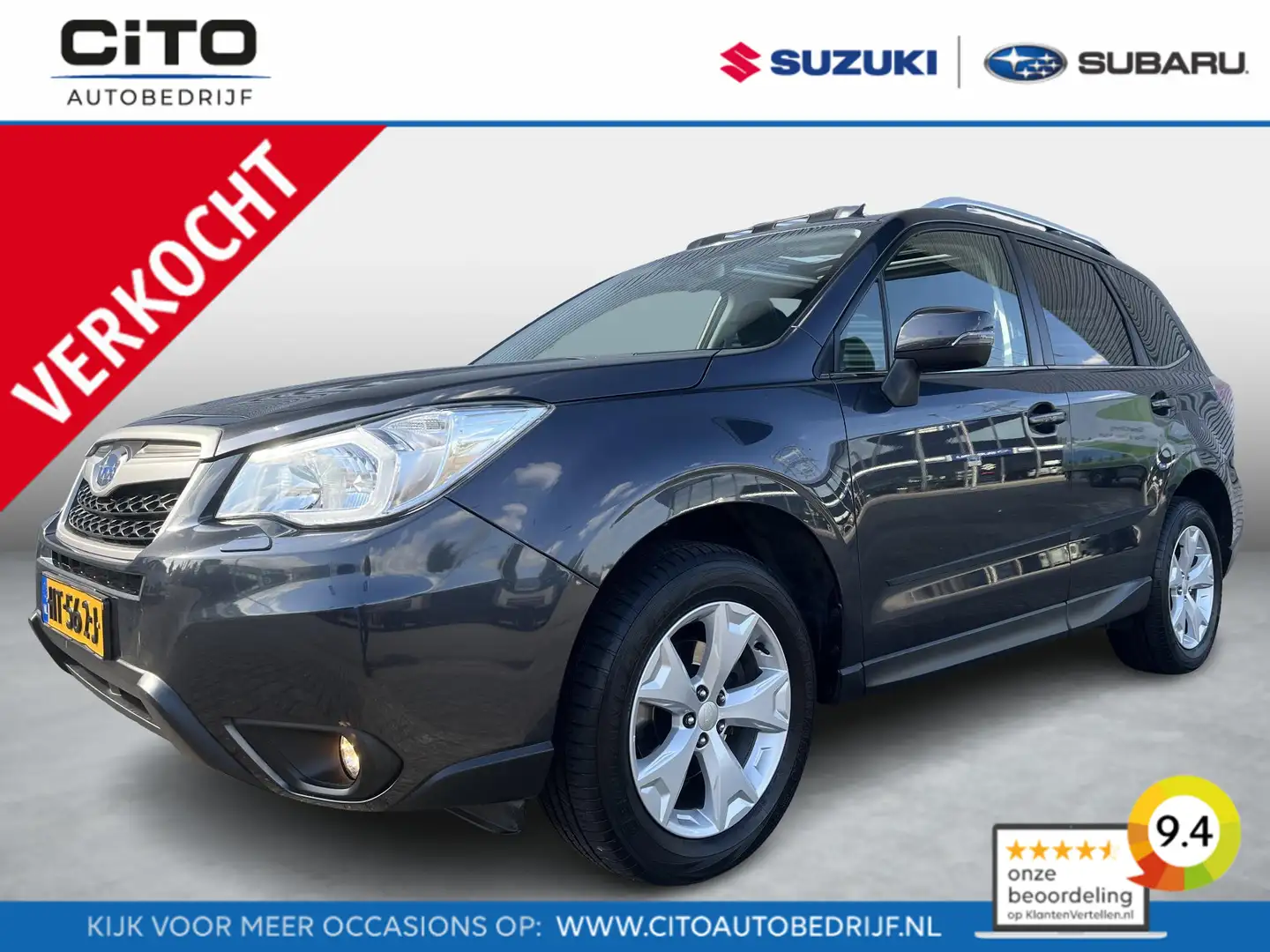 Subaru Forester 2.0 Premium | Trekhaak | Parkeersensoren achter | Grijs - 1