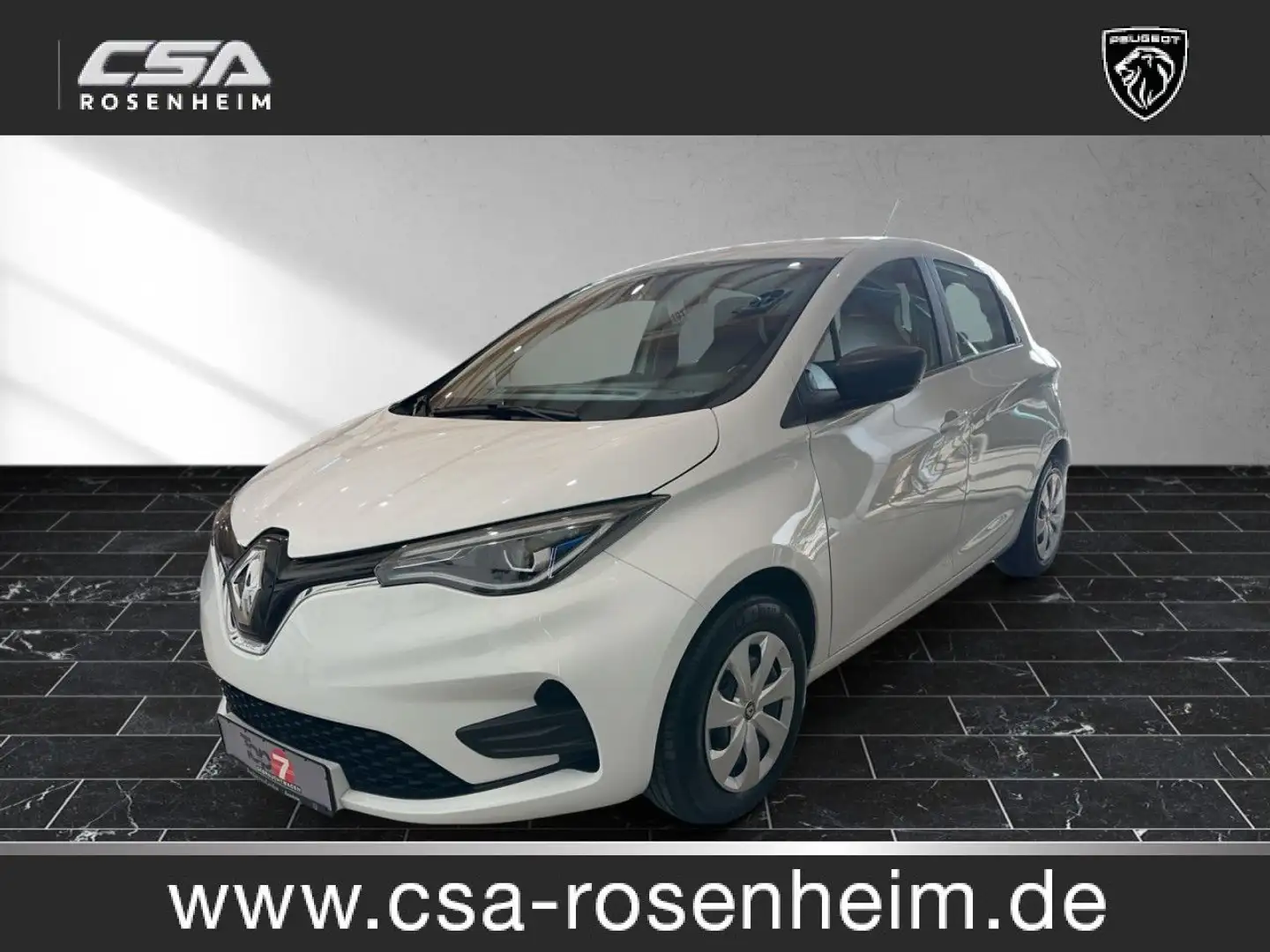 Renault ZOE Life Bluetooth LED Klima el. Fenster Weiß - 1