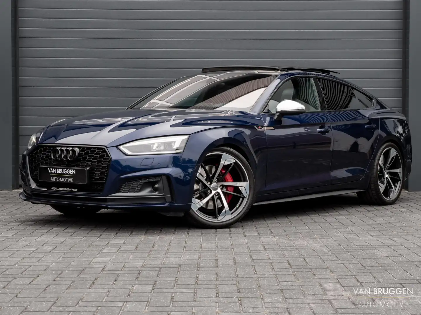 Audi S5 Sportback 3.0 TFSI quattro Pano Trekhaak RS-Stoele Bleu - 1
