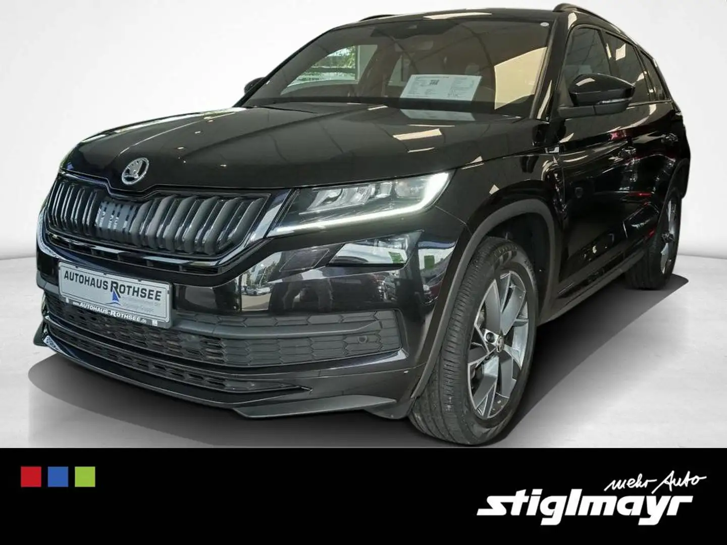 Skoda Kodiaq Sportline 2.0 TDI 4x4 KAMERA+LED+STANDHZG Noir - 1