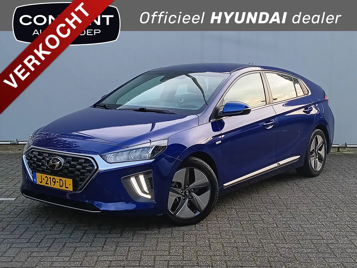 Hyundai IONIQ 1.6 GDI HEV 141 pk DCT Comfort Bleu - 1