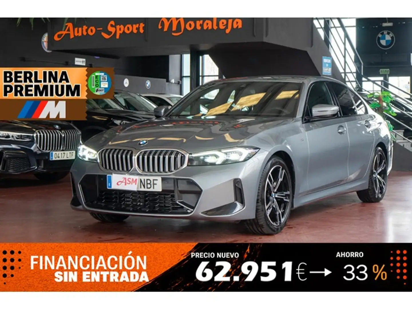 BMW 318 318dA Gris - 1