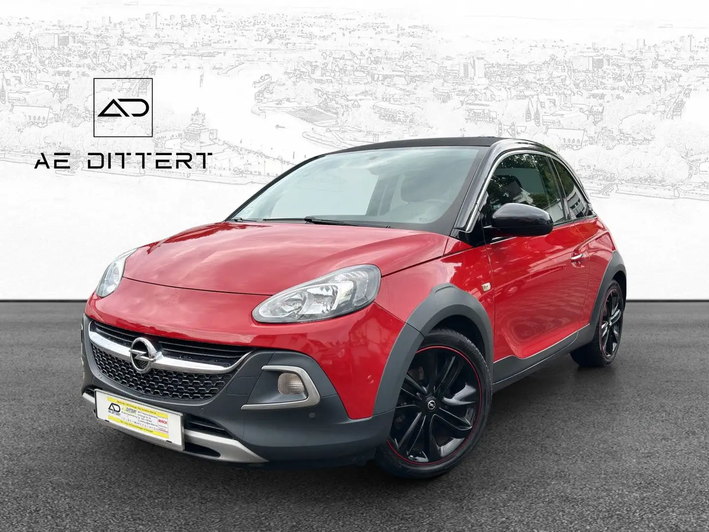 Opel Adam Rocks ecoFlex ++PP+SHZ+Tempo++ Rot - 1