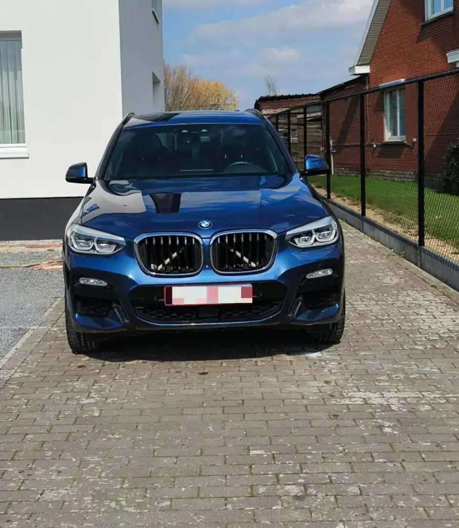 BMW X3 xdrive20d Mpack 190pk Bleu - 1