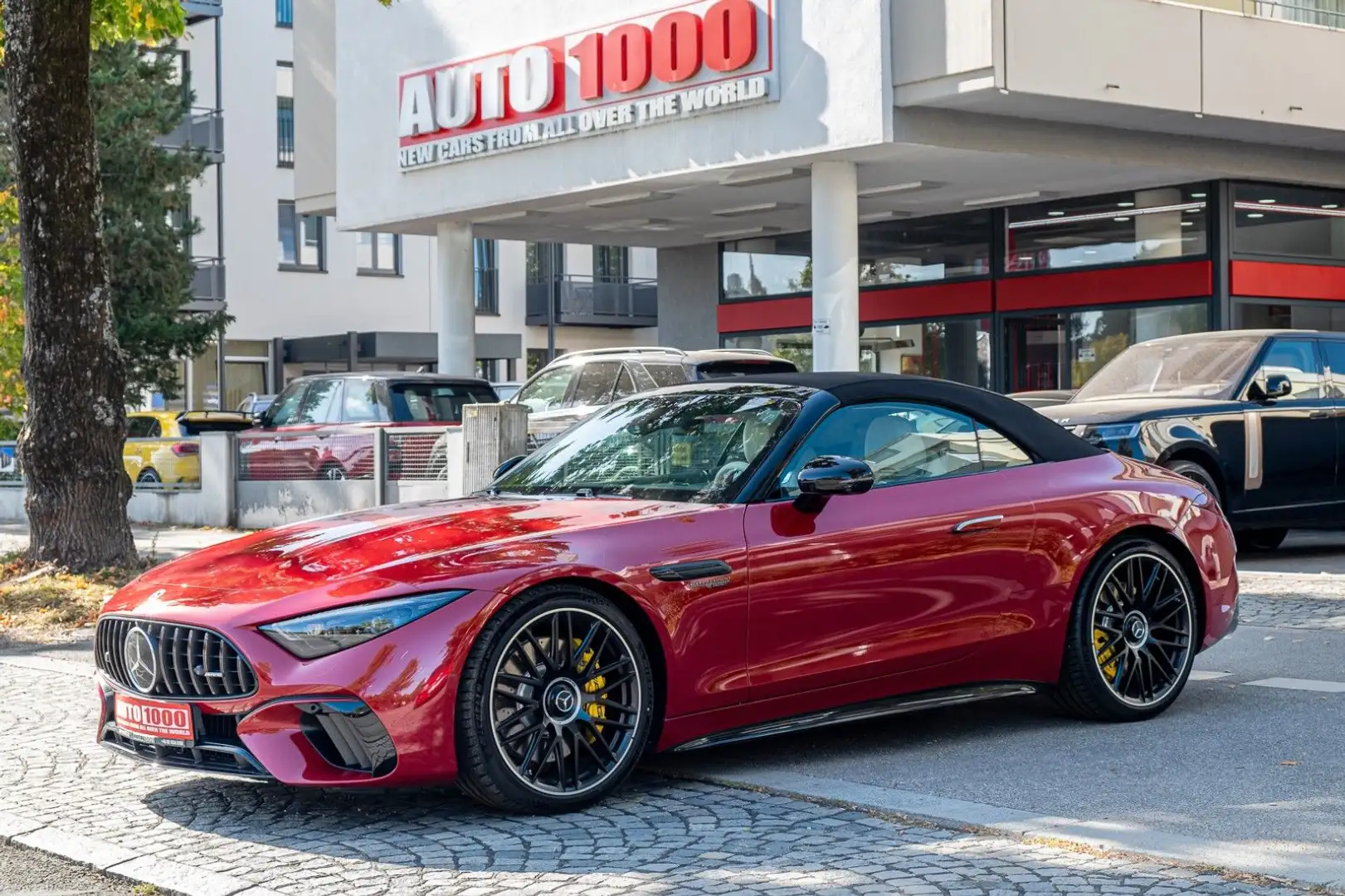 Mercedes-Benz SL 63 AMG 4MATIC+ / 2023 Red - 1