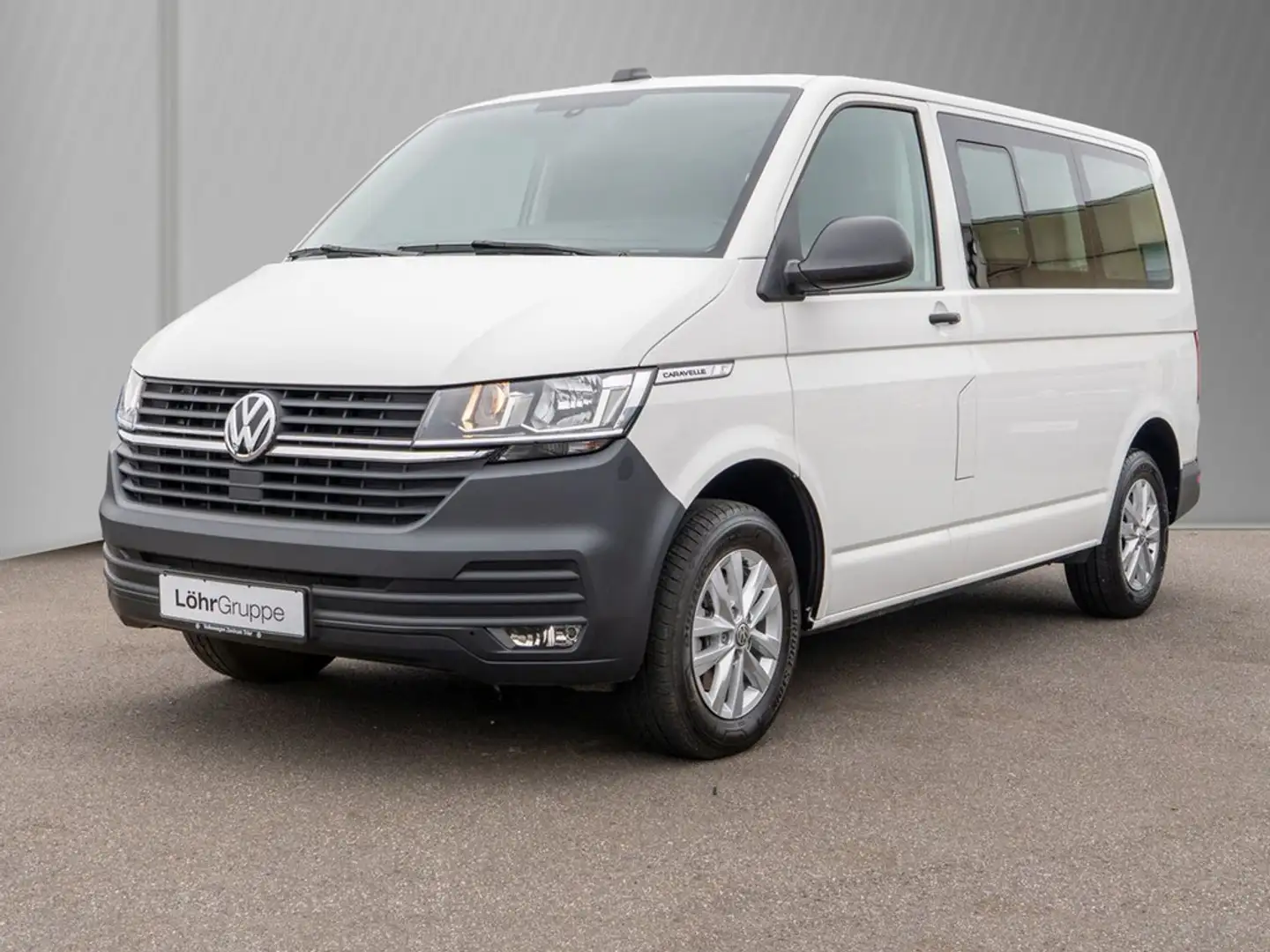 Volkswagen T6 Caravelle 2.0 TDI T6.1 Trendl. 8Sitze, Klima Weiß - 2