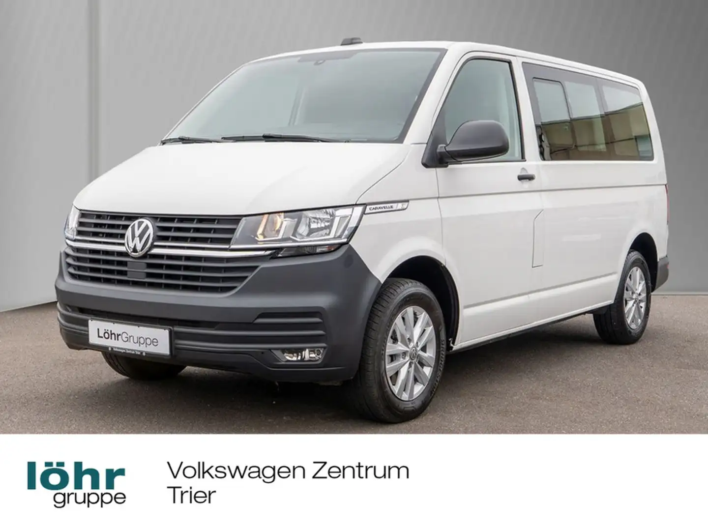 Volkswagen T6 Caravelle 2.0 TDI T6.1 Trendl. 8Sitze, Klima Weiß - 1