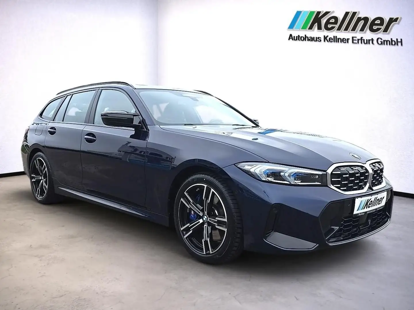 BMW M340d  xDrive.+Standh+Head-Up+Pano+ACC+HiFi+adap Blau - 2