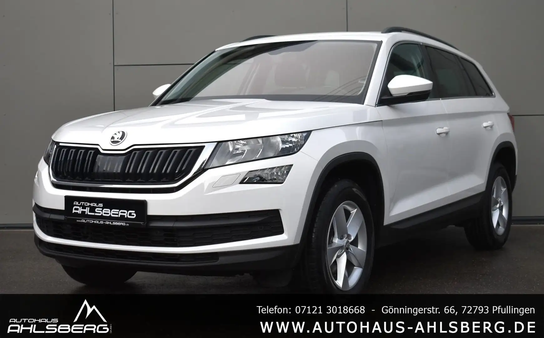 Skoda Kodiaq AMBITION/ RFK/PANO/SZH/AHK/TEMPO./CARPLAY White - 1