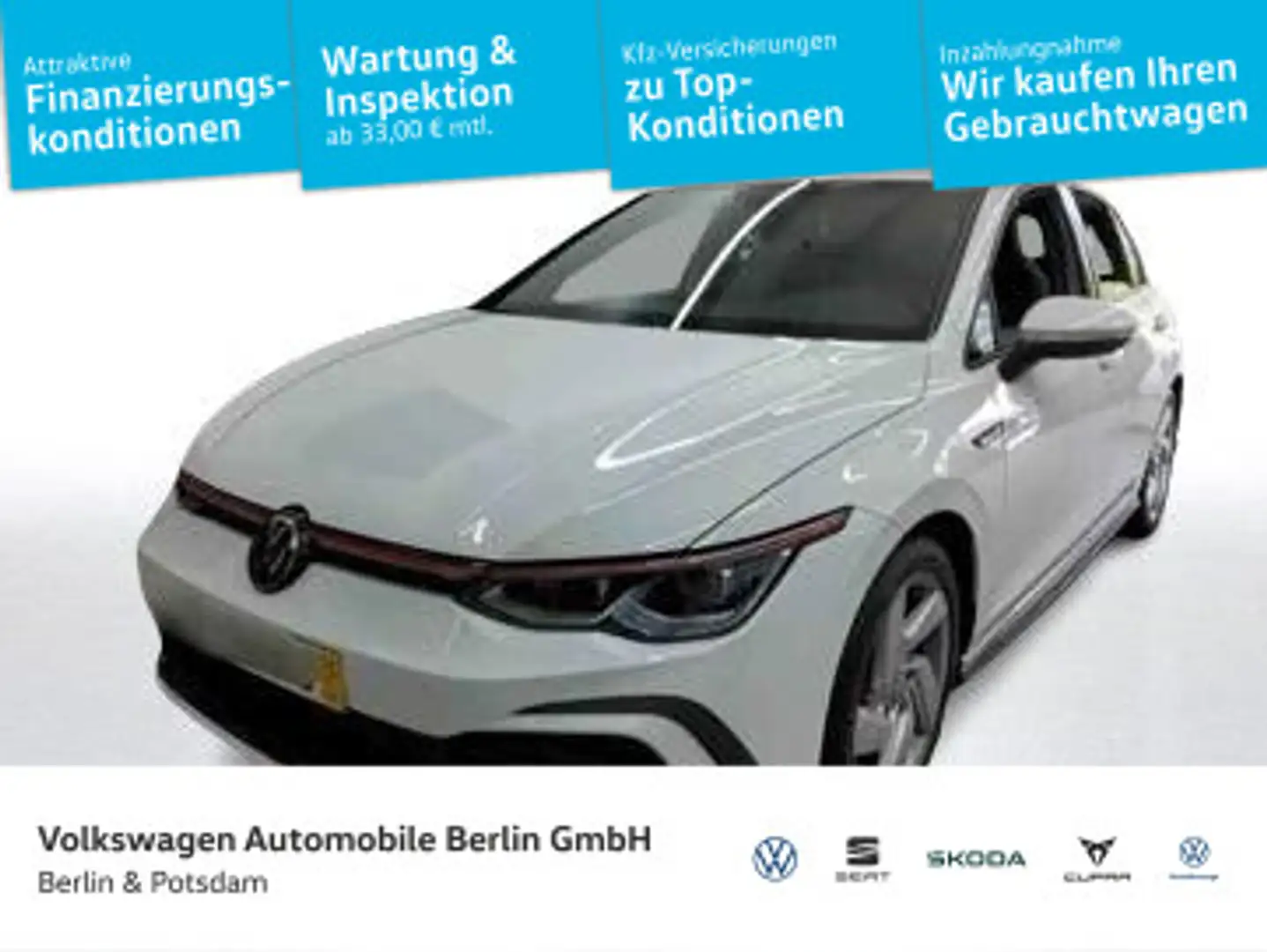 Volkswagen Golf GTI Golf VIII 2.0 TSI GTI Blanc - 1