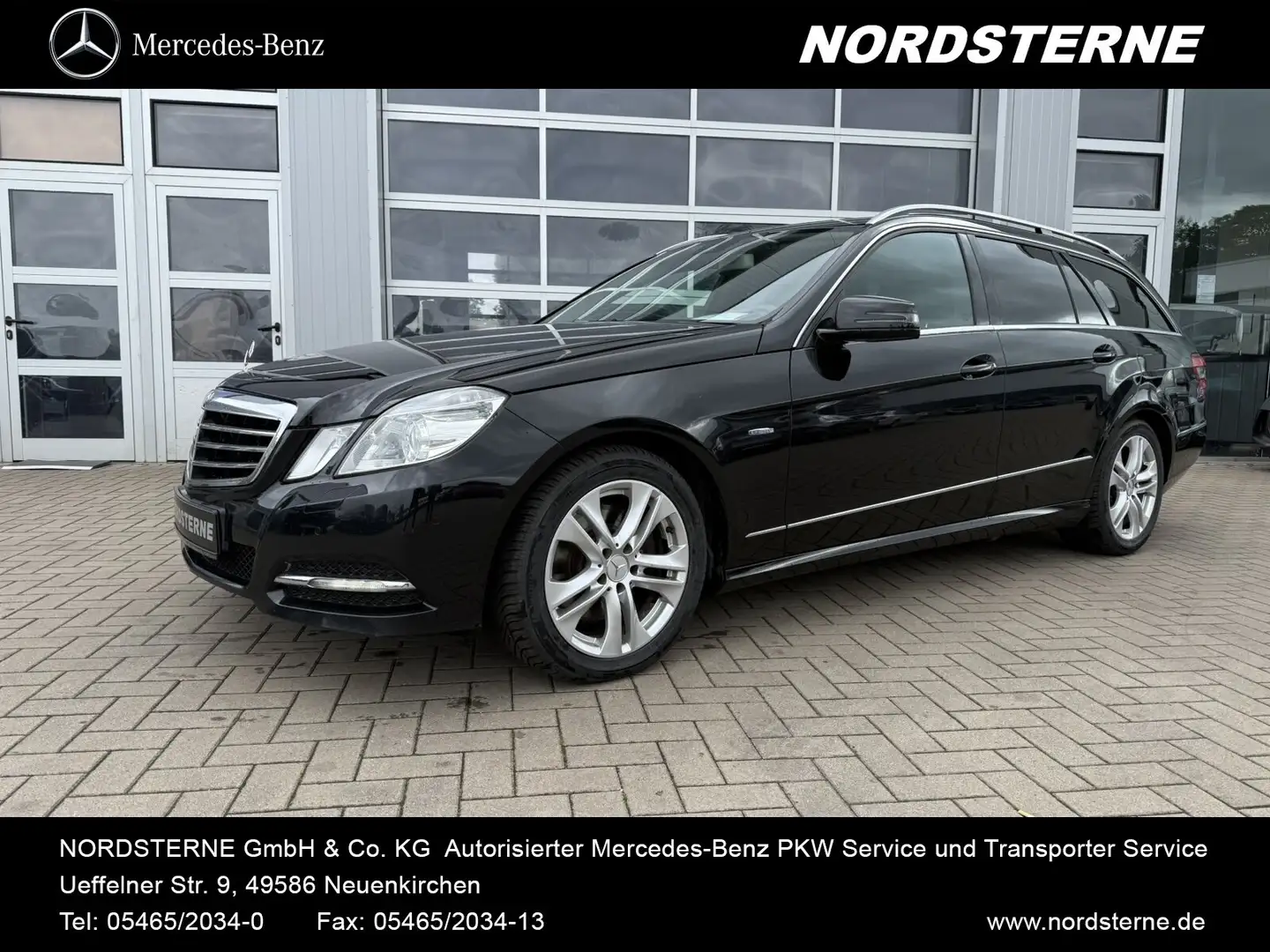 Mercedes-Benz E 250 E 250 T CDI Standheizung Comand Volleder  Styling Schwarz - 1