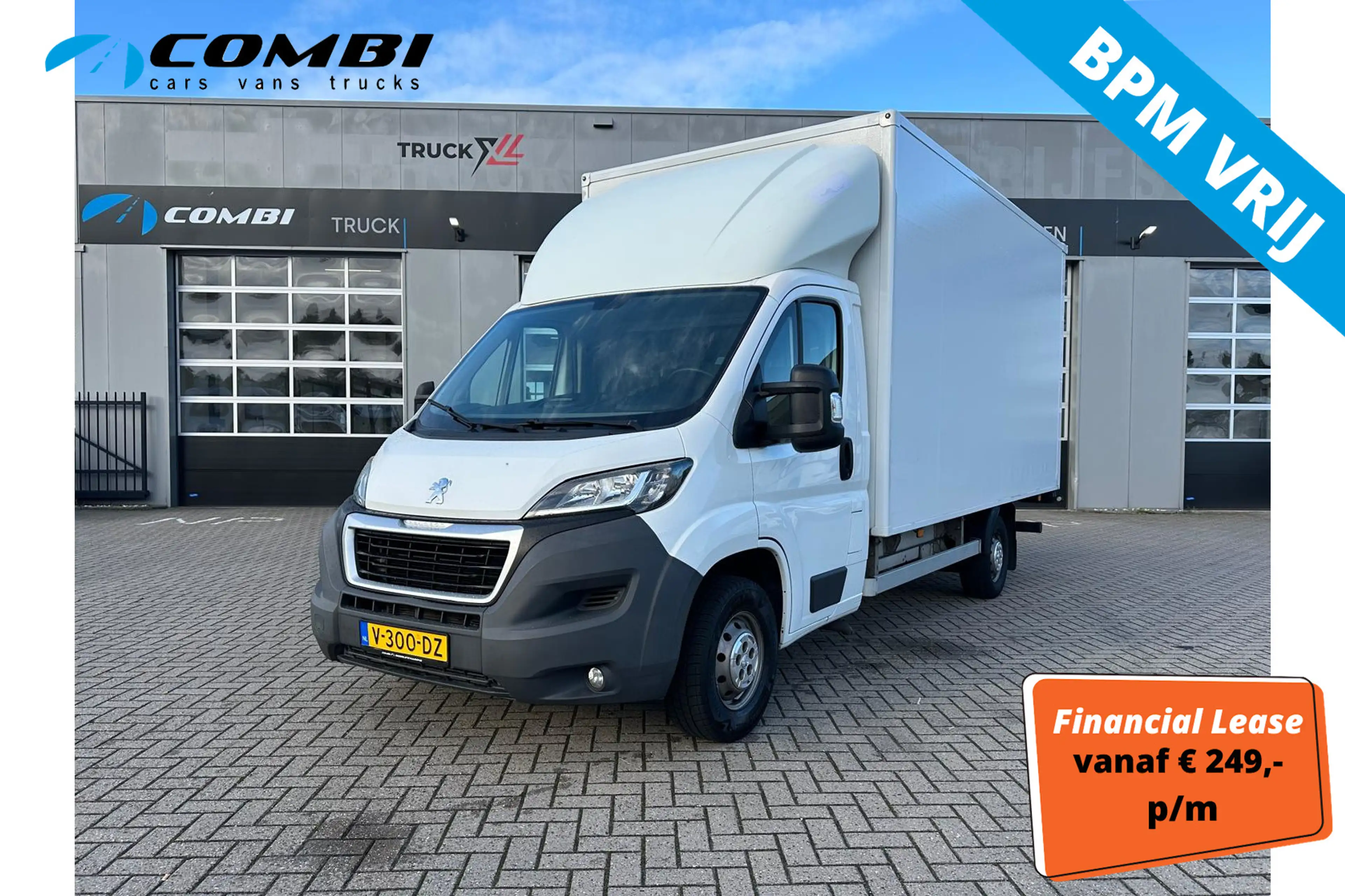 Peugeot Boxer 2.2 HDI Bakwagen met laadklep  Marge/1050kg laadv