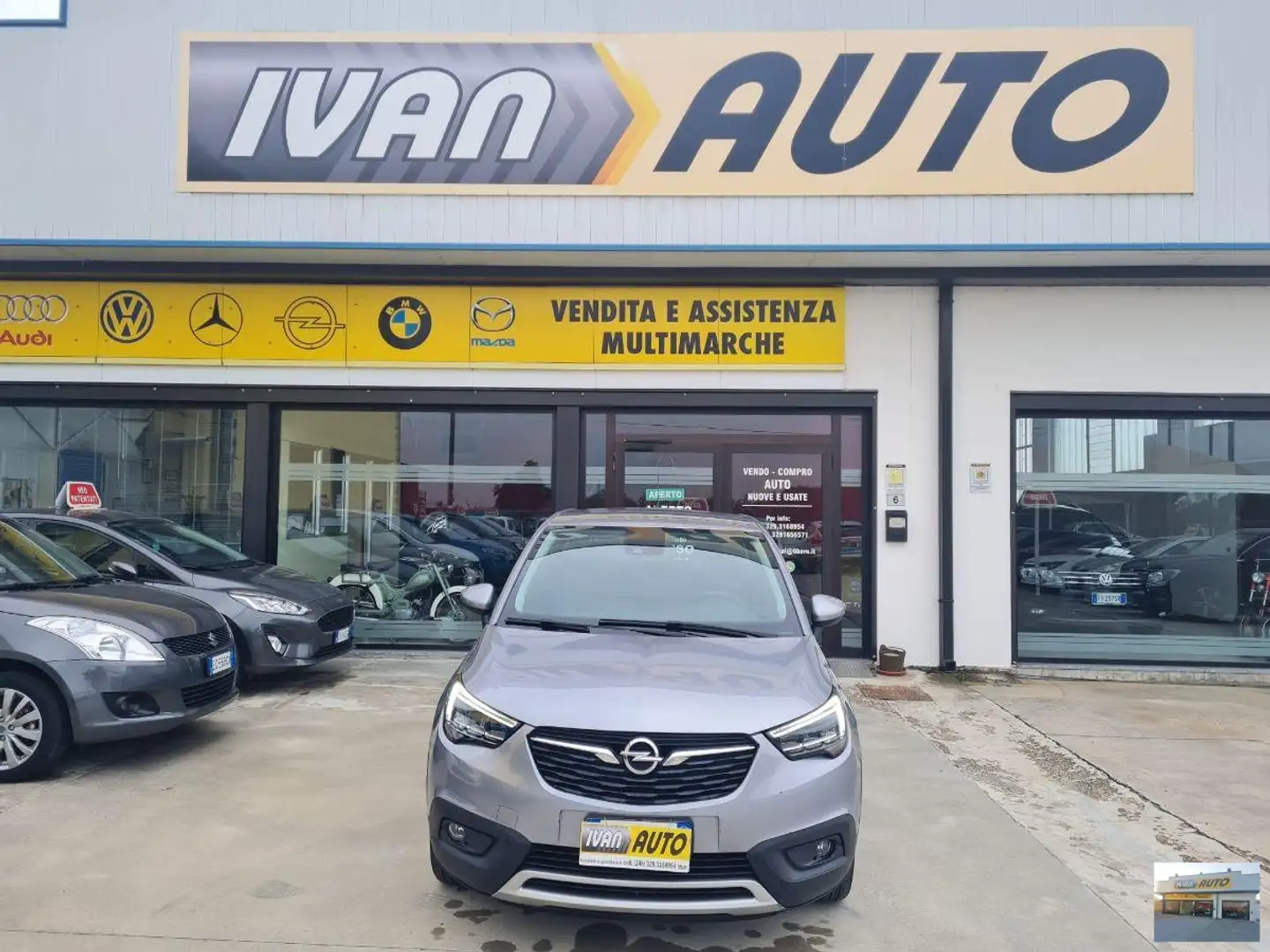 Opel Crossland 1.5 DIESEL-AUTOMATICO-60.000 KM. Silber - 2