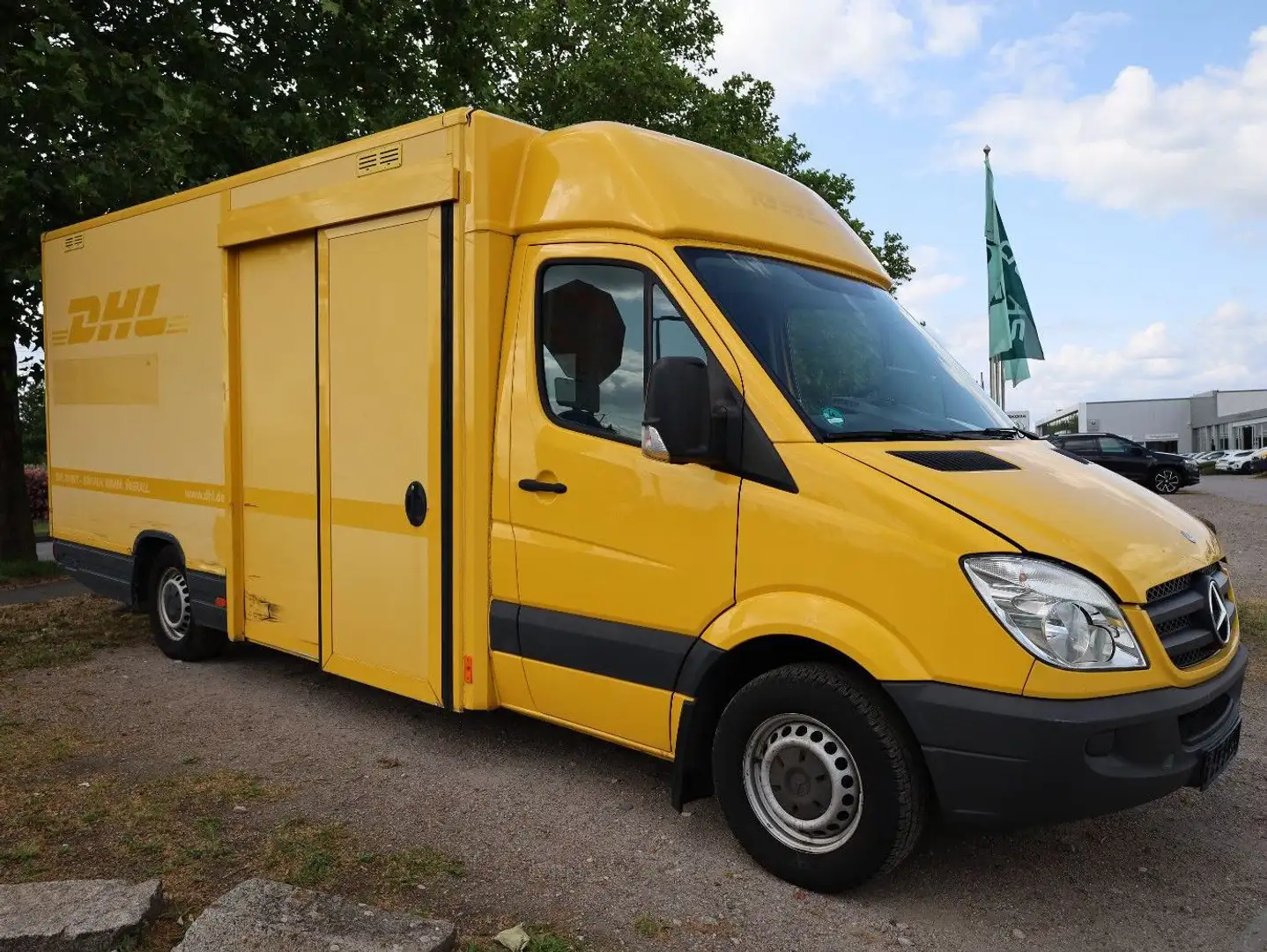 Mercedes-Benz Sprinter II Pritsche/ Koffer/Regalsystem Gelb - 2
