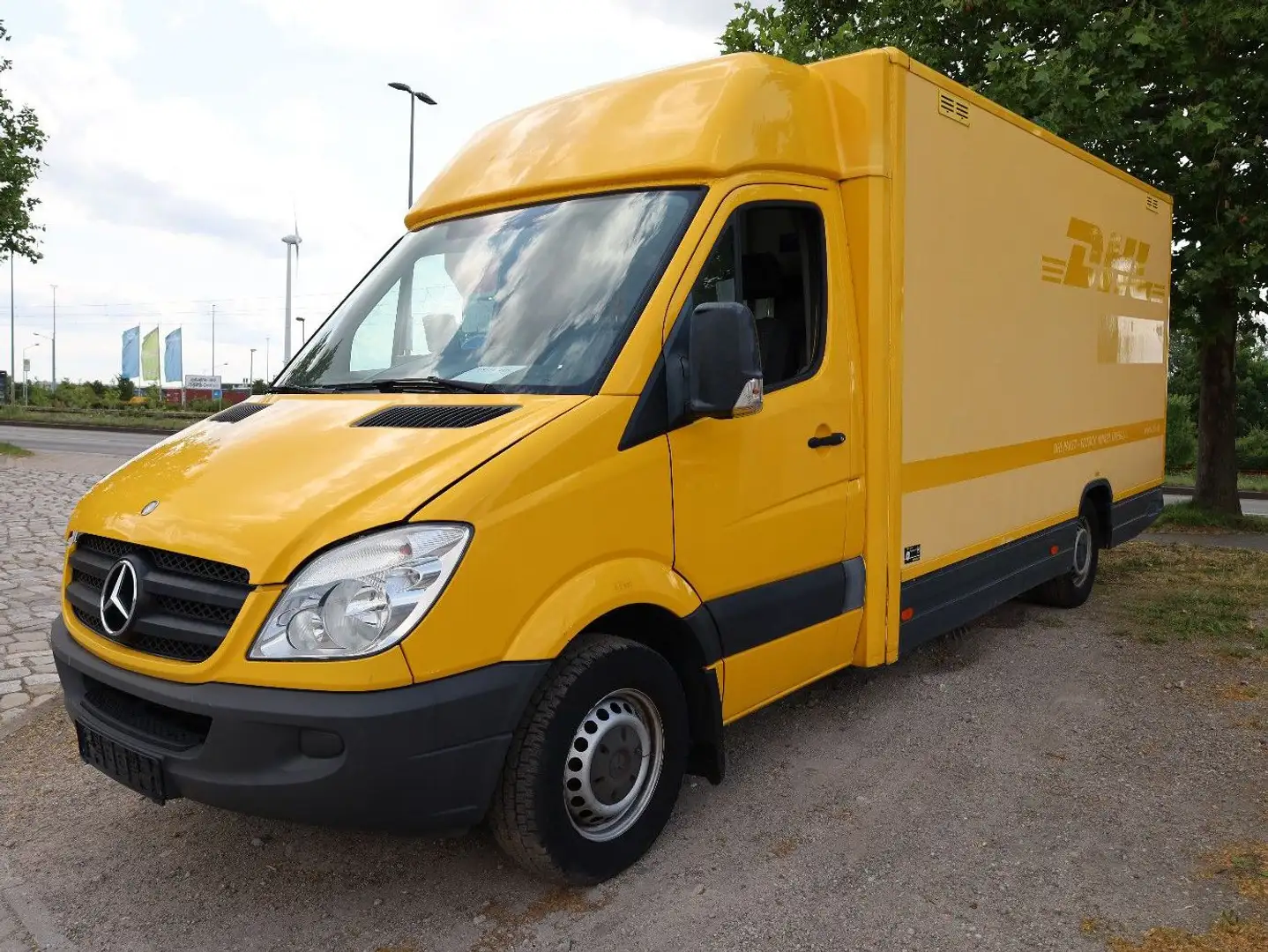 Mercedes-Benz Sprinter II Pritsche/ Koffer/Regalsystem Gelb - 1