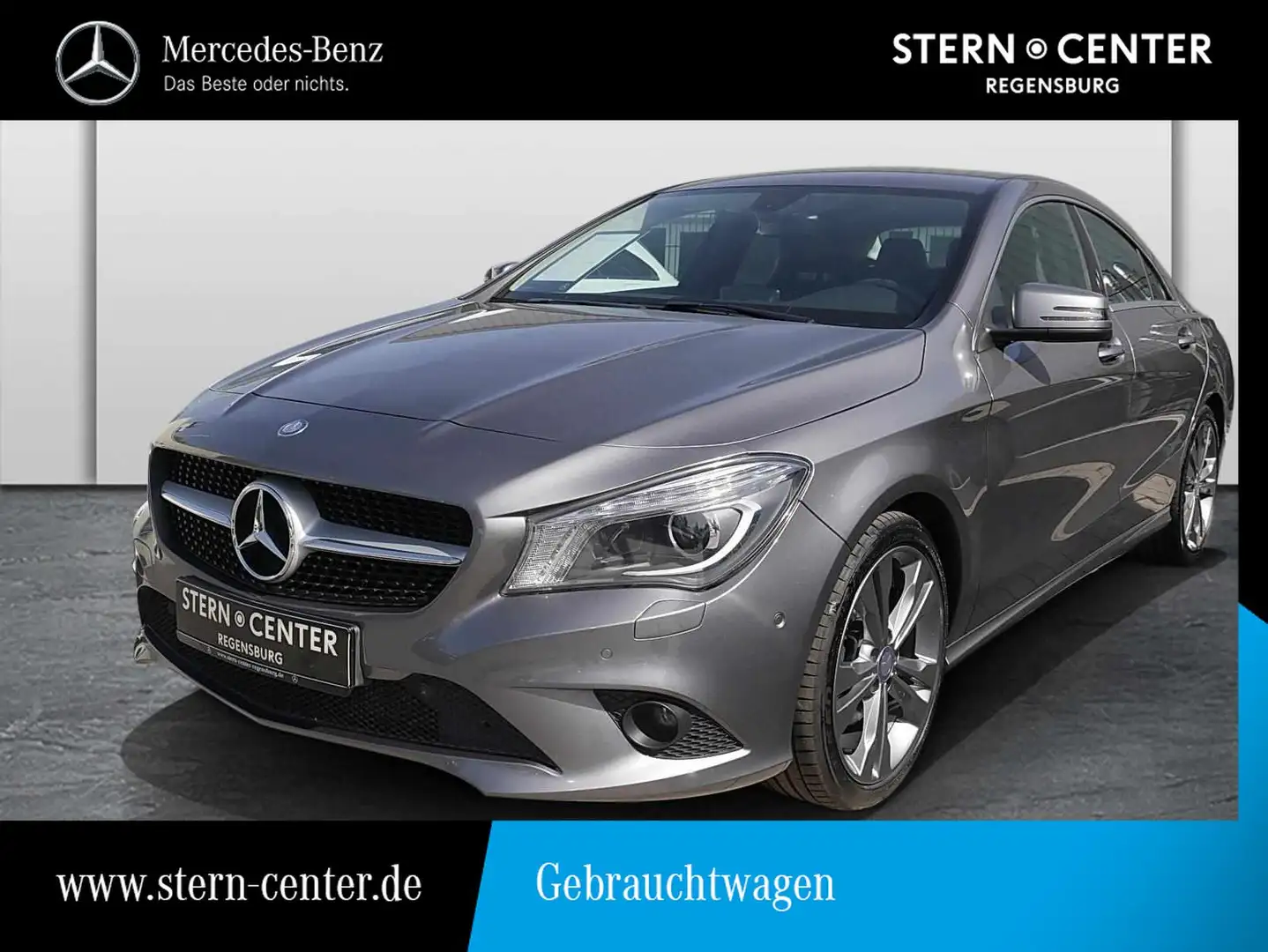 Mercedes-Benz CLA 200 Coupé+URBAN+BI-XENON+PDC+DAB+TEMPOMAT+++ Grau - 1