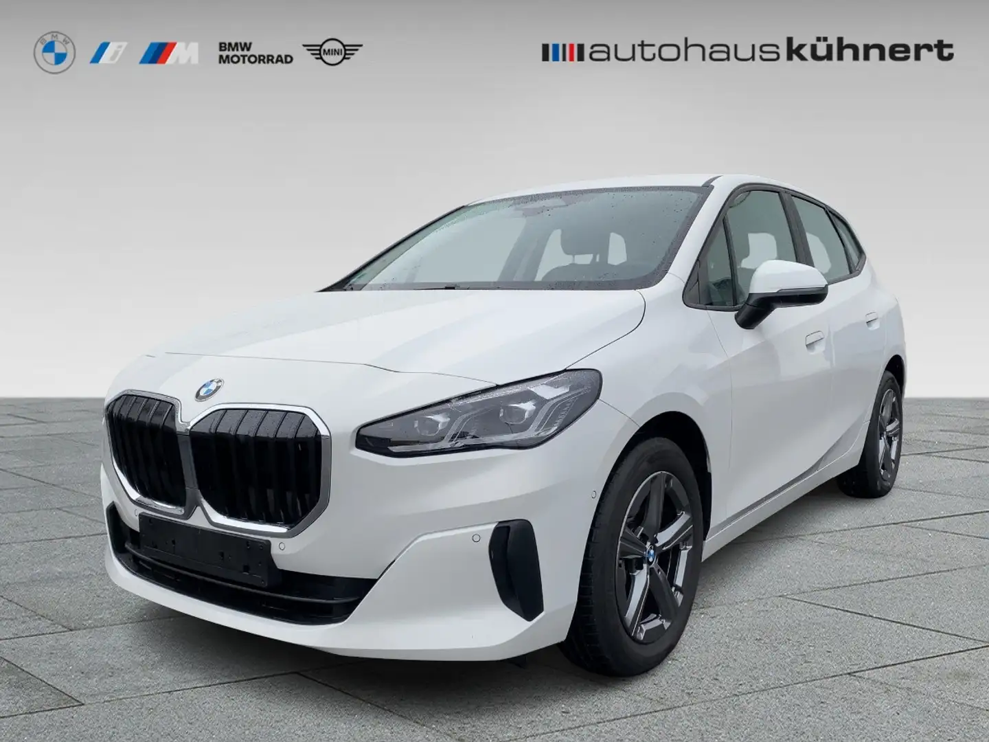 BMW 218 i Active Tourer LED SpurAss AHK Navi ParkAss Bianco - 1