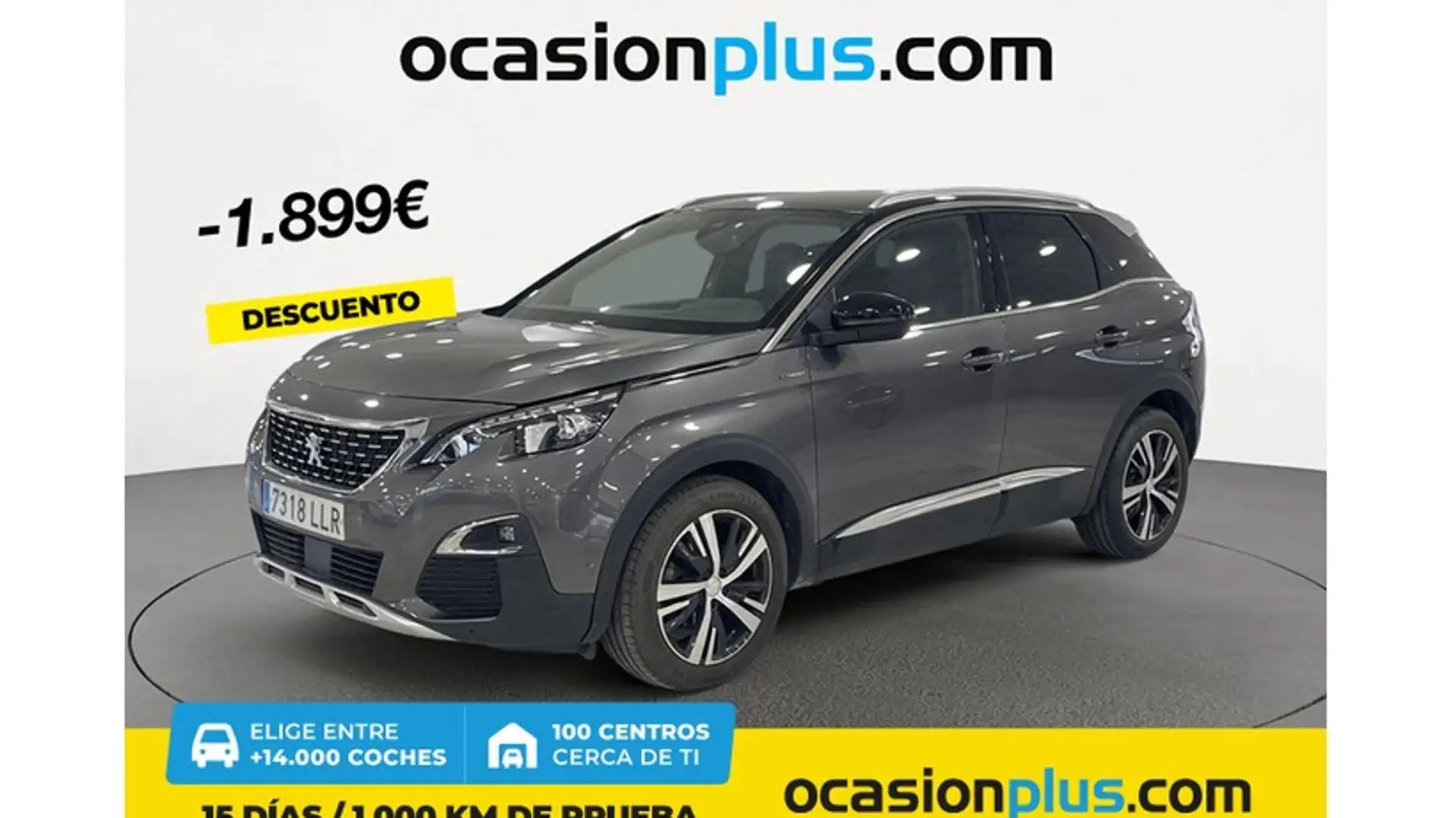 Peugeot 3008 1.6 BlueHDi Style EAT6 120 Grigio - 1