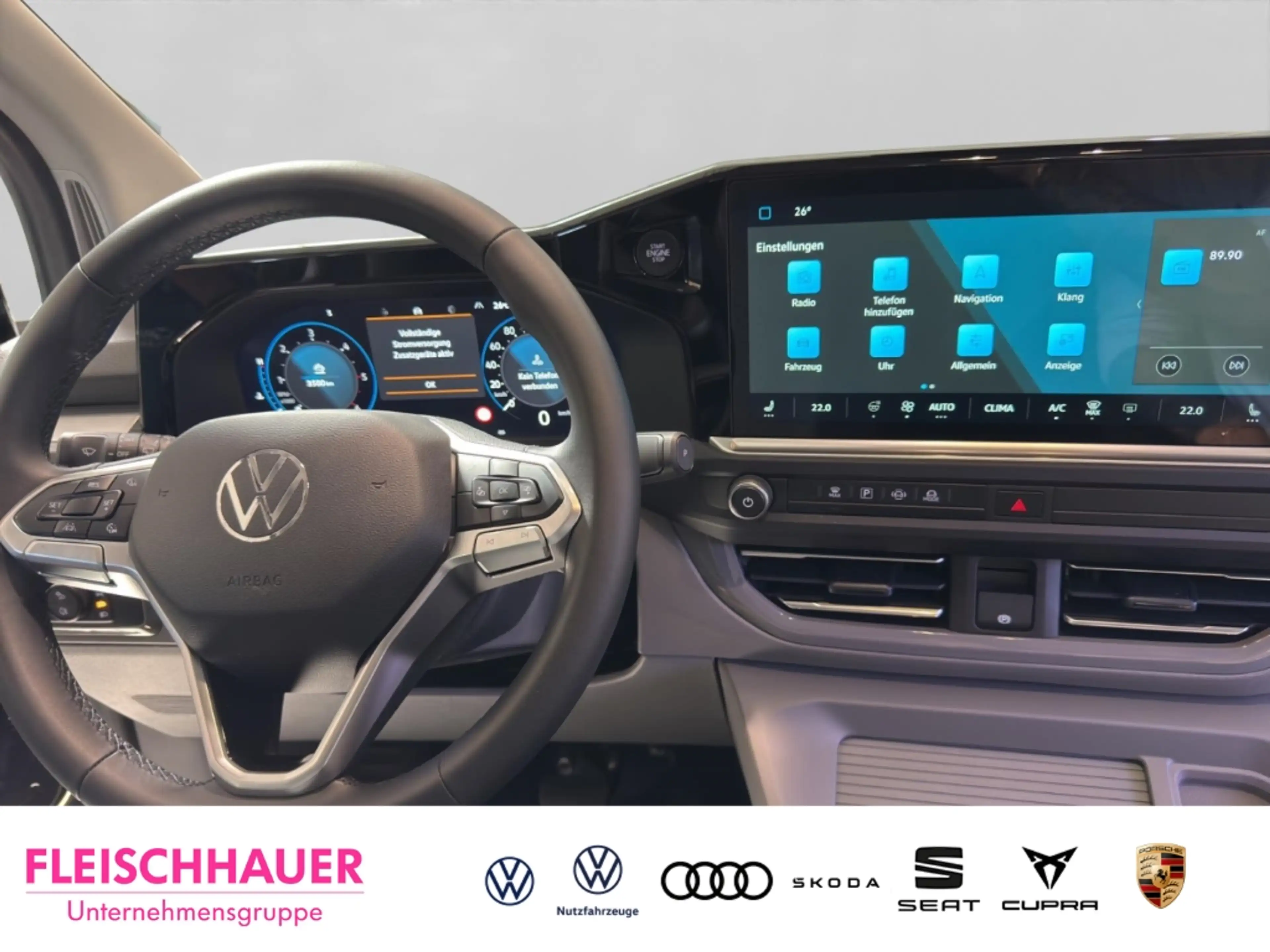 Volkswagen T7 Caravelle PanAmericana 2.0 TDI AHK Panorama Digitales Cockpi — photo 9