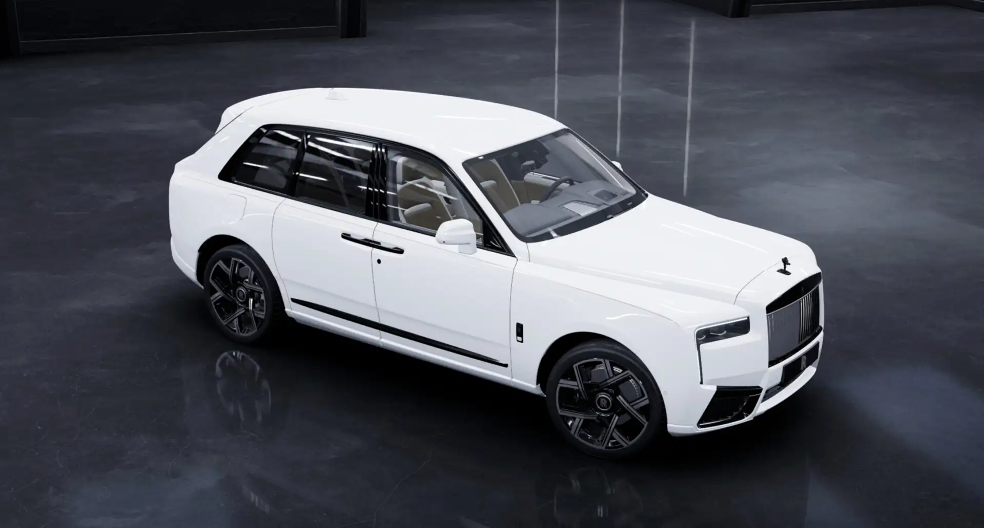 Rolls-Royce Cullinan Black Badge | 4 Seats | 2026 | Chartreuse Белый - 1