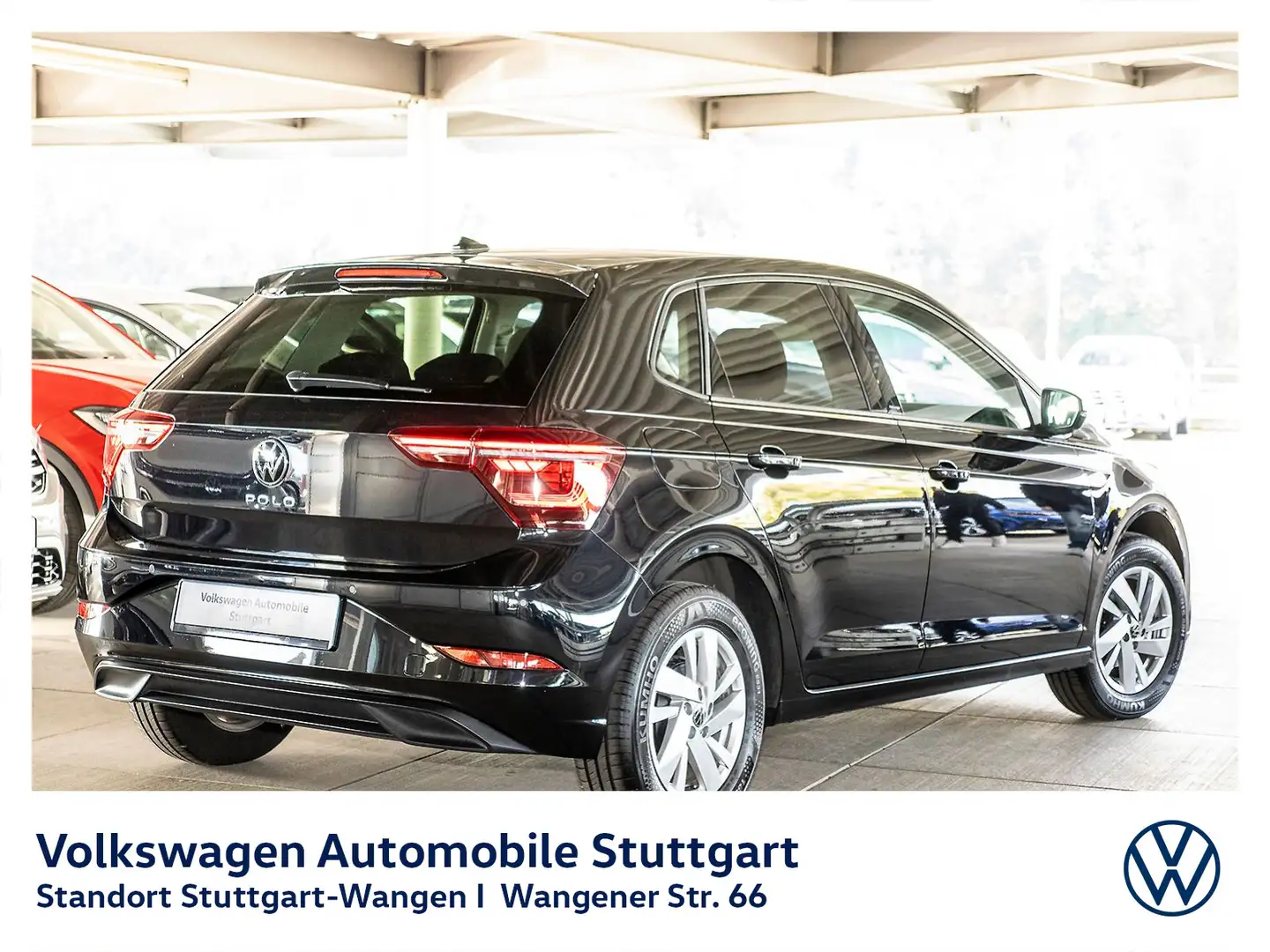 Volkswagen Polo Life 1.0 TSI Navi LED PDC SHZ Schwarz - 2