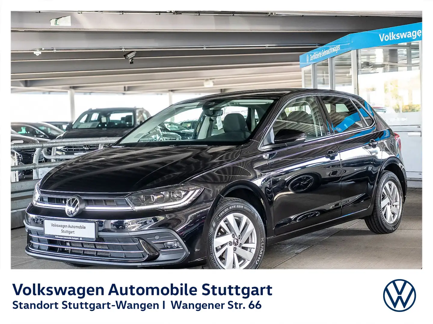 Volkswagen Polo Life 1.0 TSI Navi LED PDC SHZ Schwarz - 1