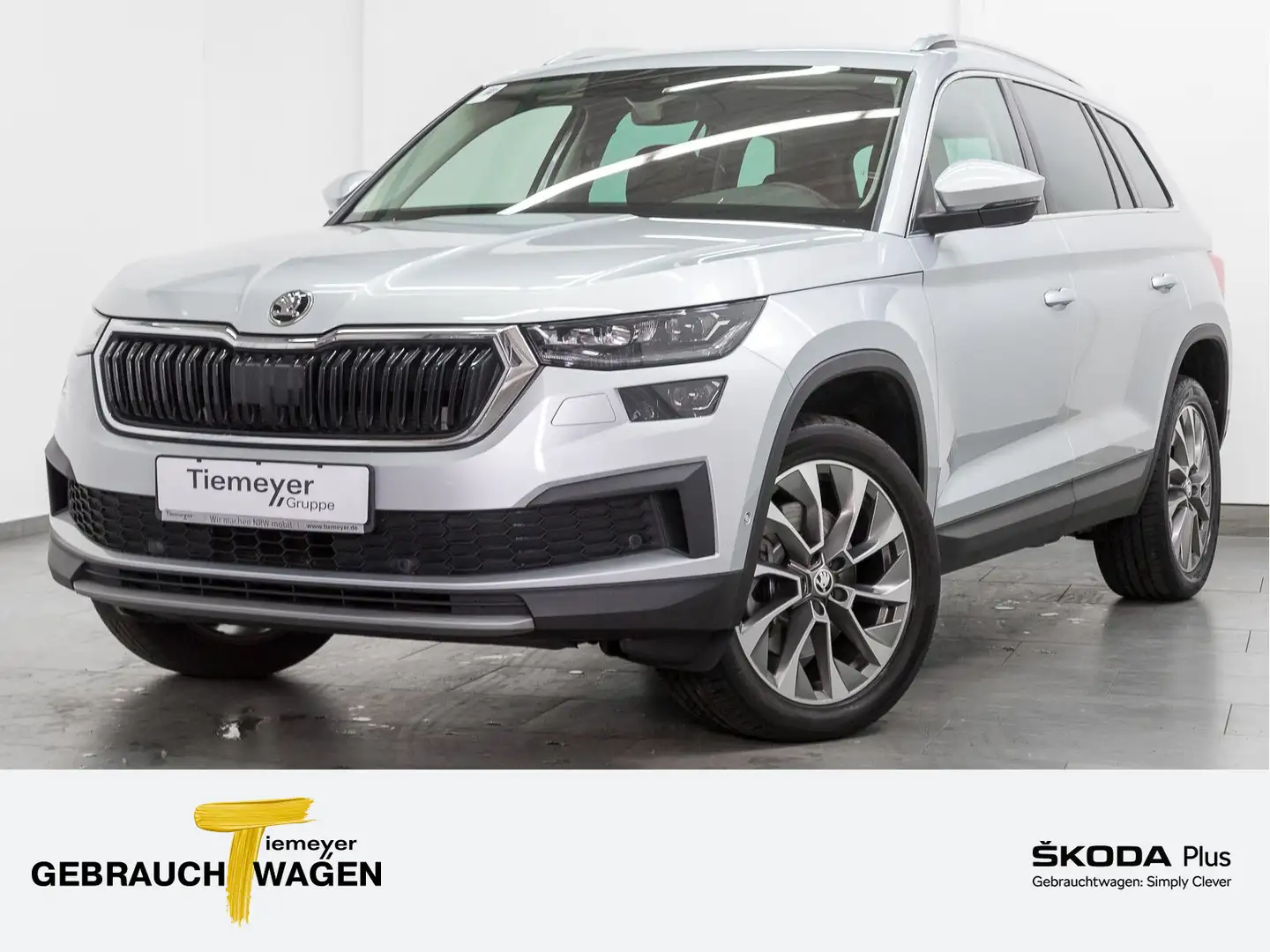 Skoda Kodiaq 2.0 TSI DSG 4x4 TOUR FACELIFT 7S DCC LM19 Silber - 1