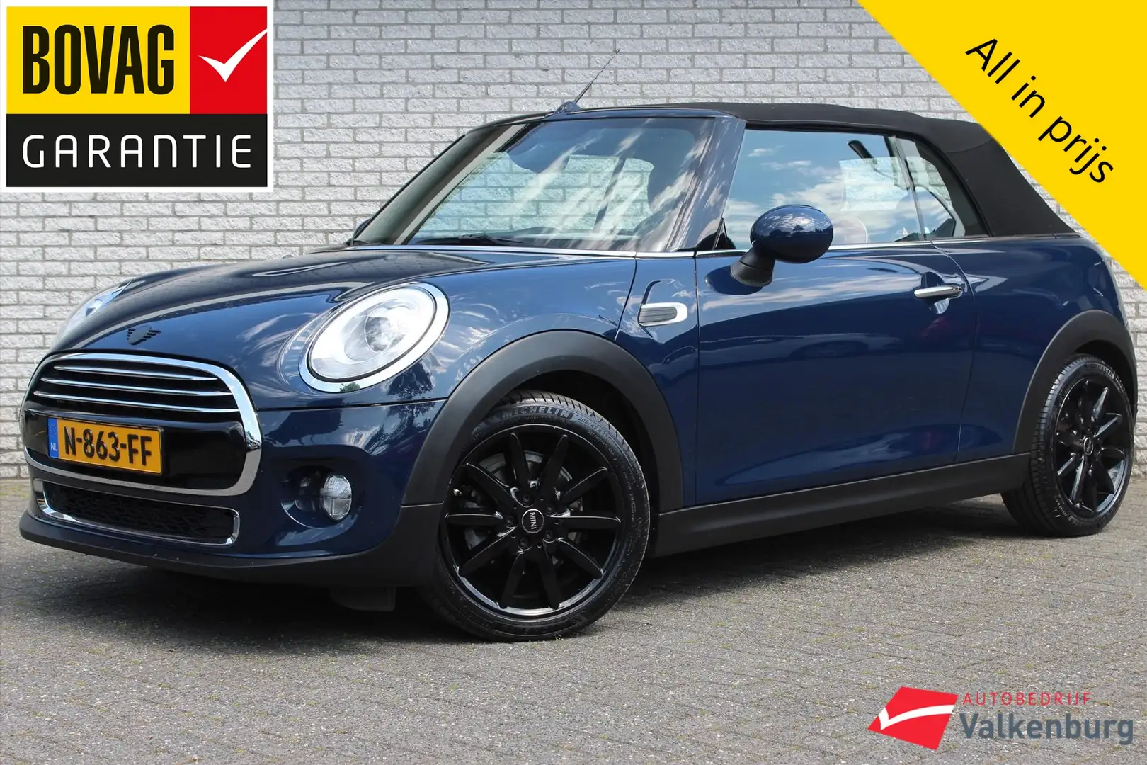 MINI One Cabrio Mini 1.2 Chili Business. | | Stoelverwarming | Blu Blau - 1