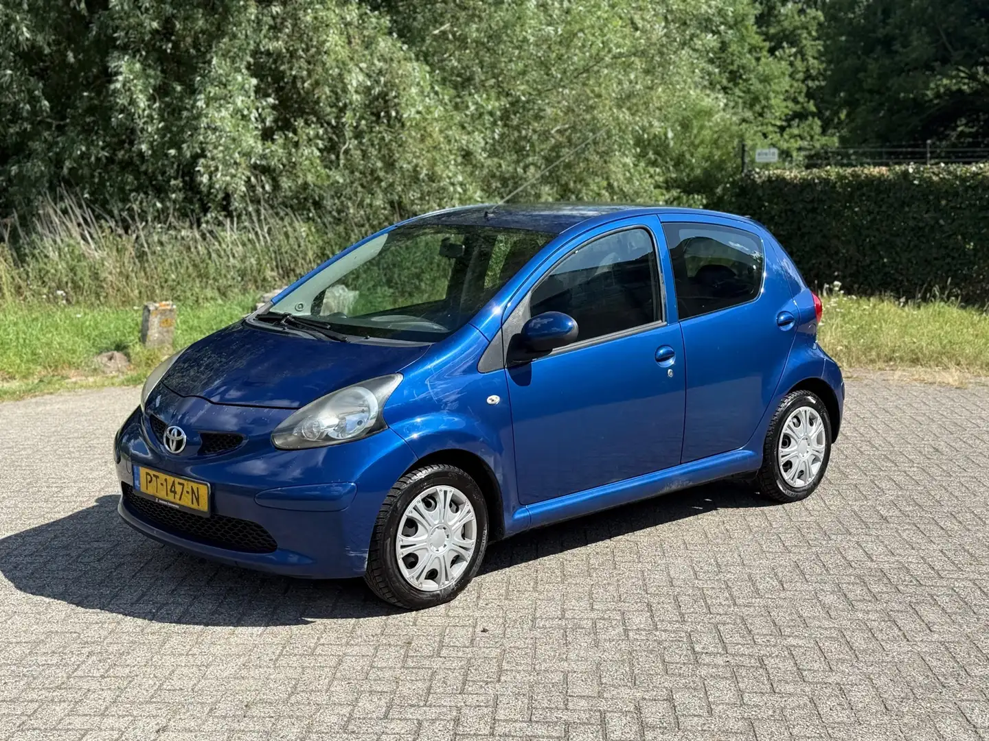 Toyota Aygo 1.0-12V inruilkoopje I ELEC PAK I 5 DRS I RIJDT PR Blauw - 1