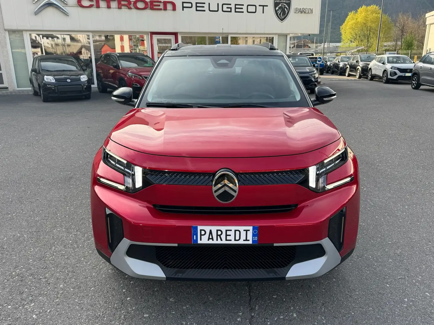 Citroen C3 Aircross 1.2 puretech turbo You Pack Plus 100cv Rosso - 2