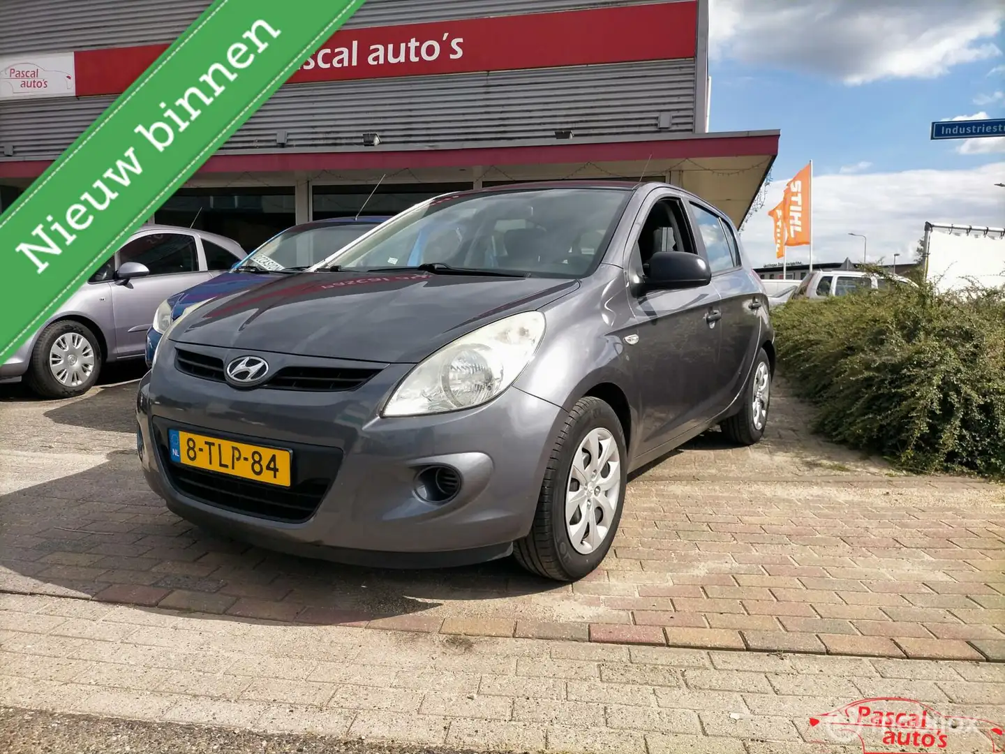 Hyundai i20 1.2i i-Drive airco apk Gris - 1